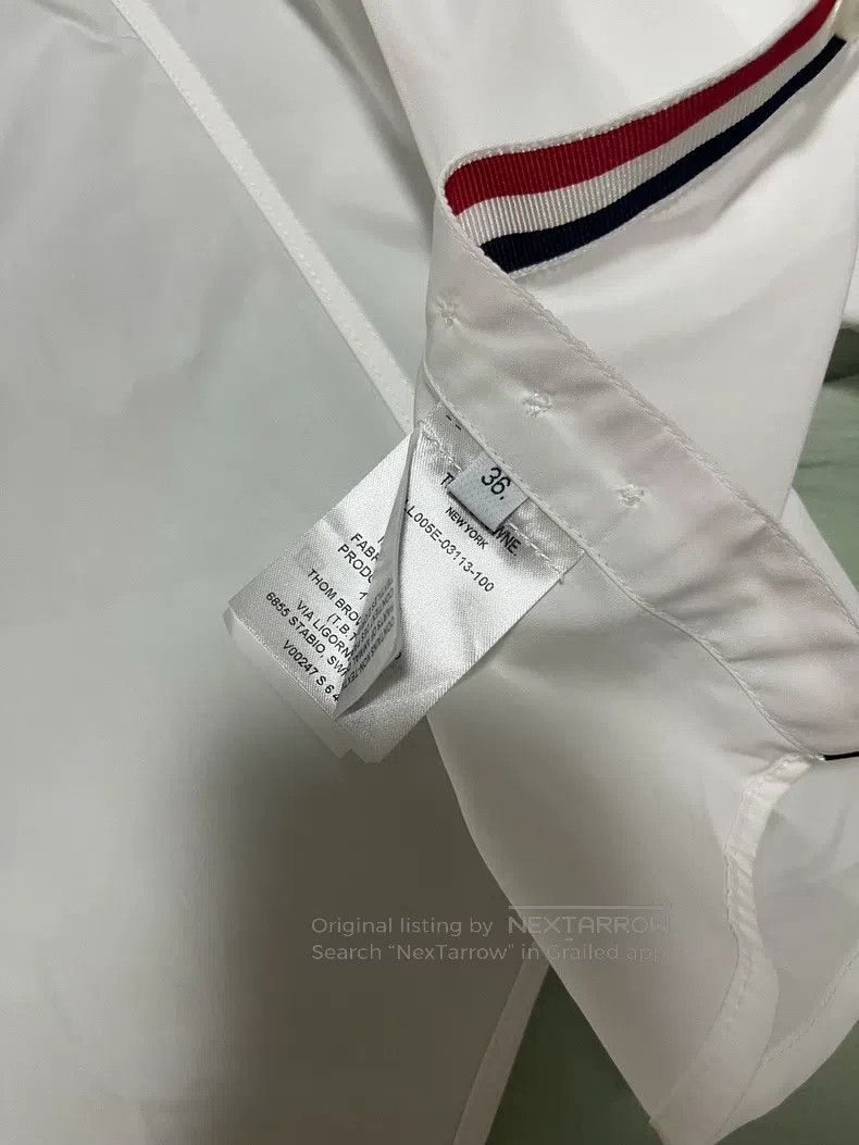 Thom Browne Thom Browne Cotton Shirt Size XS / US 0-2 / IT 36-38 - 4 Thumbnail