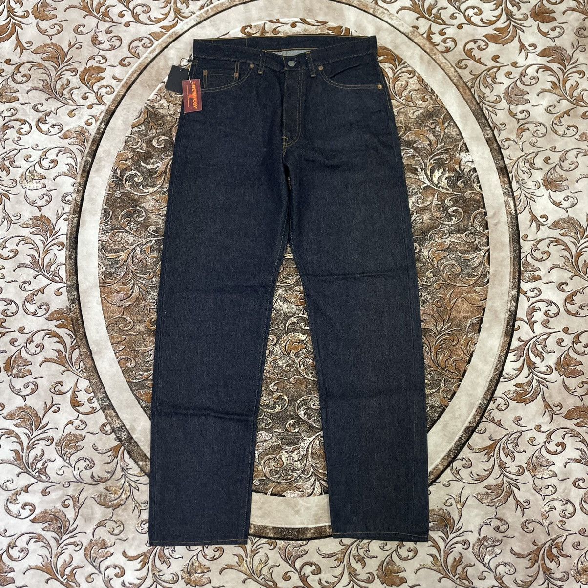 The Real McCoy's 🔥🇯🇵NOS Unworm Joe Mc Coy Stoned Washed Selvedge Denim Jeans Size US 32 / EU 48 - 1 Thumbnail