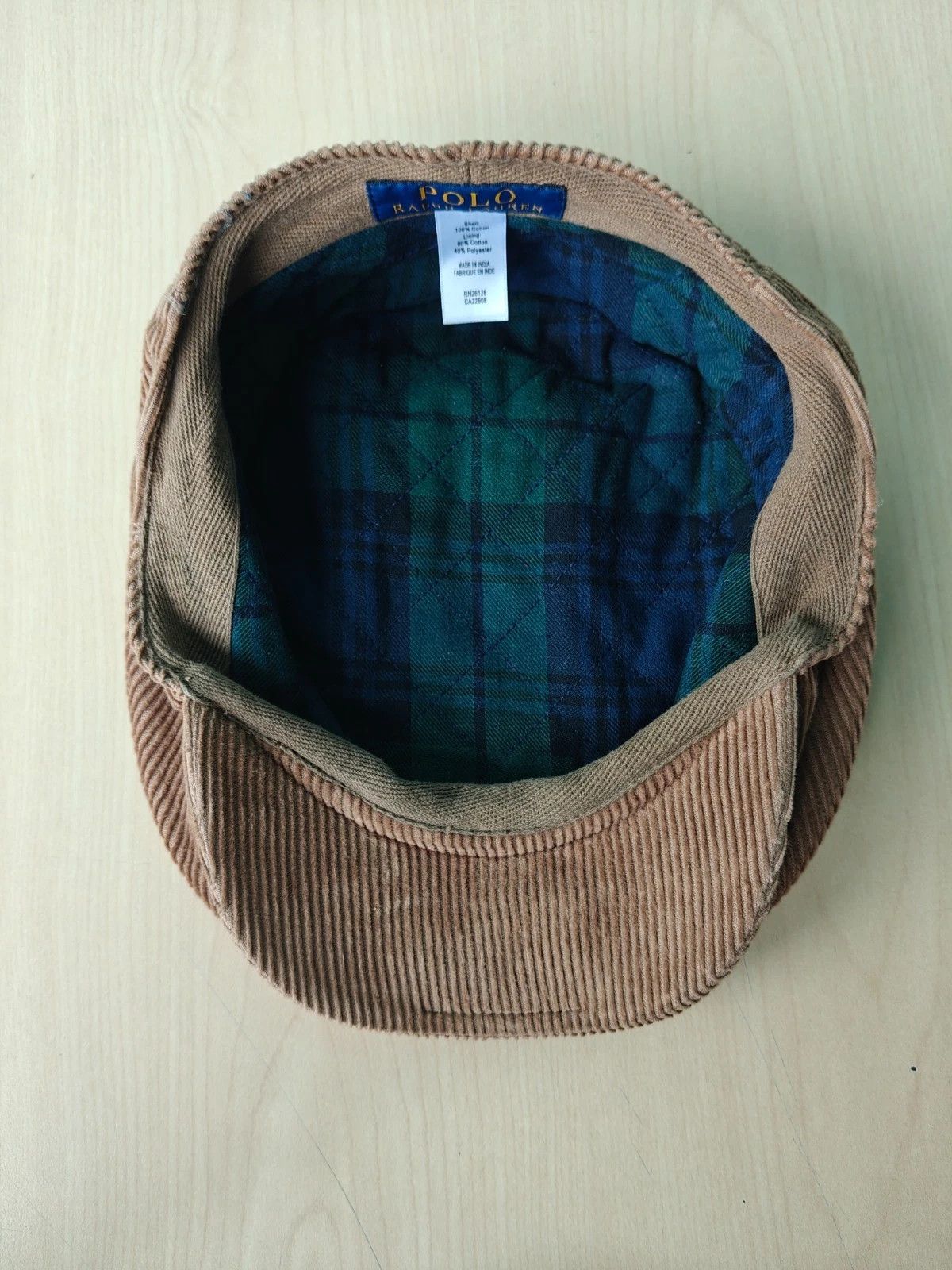 Polo Ralph Lauren Polo Ralph Lauren Corduroy Driver's Cap T/1910 Size ONE SIZE - 9 Thumbnail