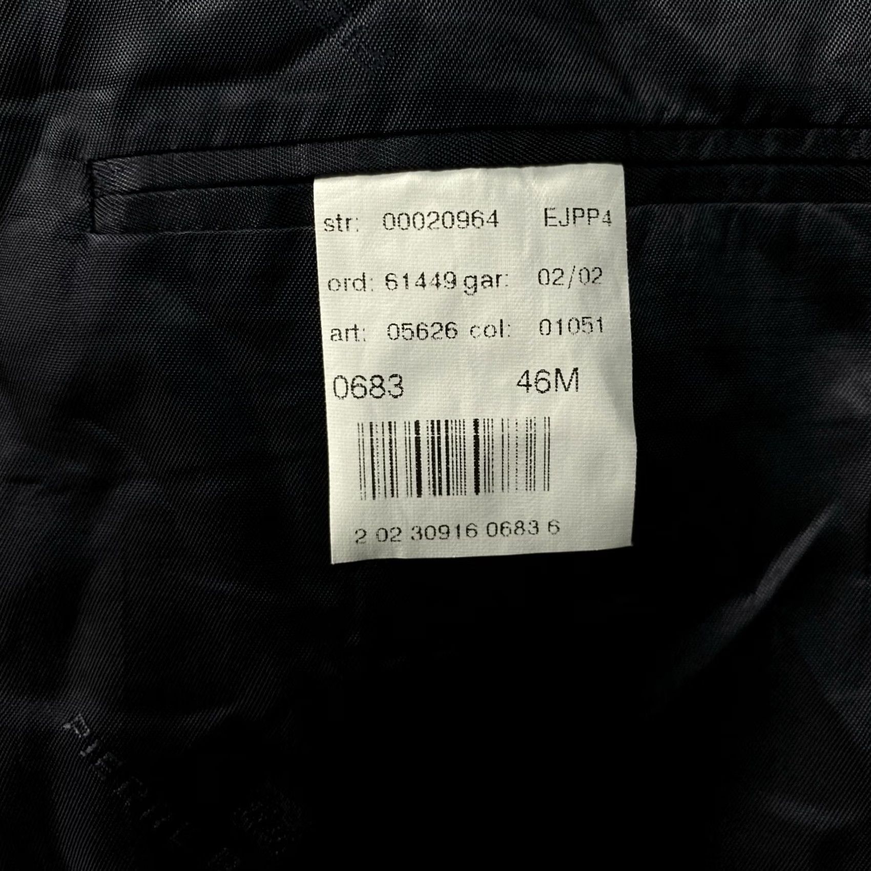Pierre Balmain Pierre Balmain Jacket Mens 46 Black Men Blazer Two Button Tailored Formal Size Size 46R - 6 Thumbnail