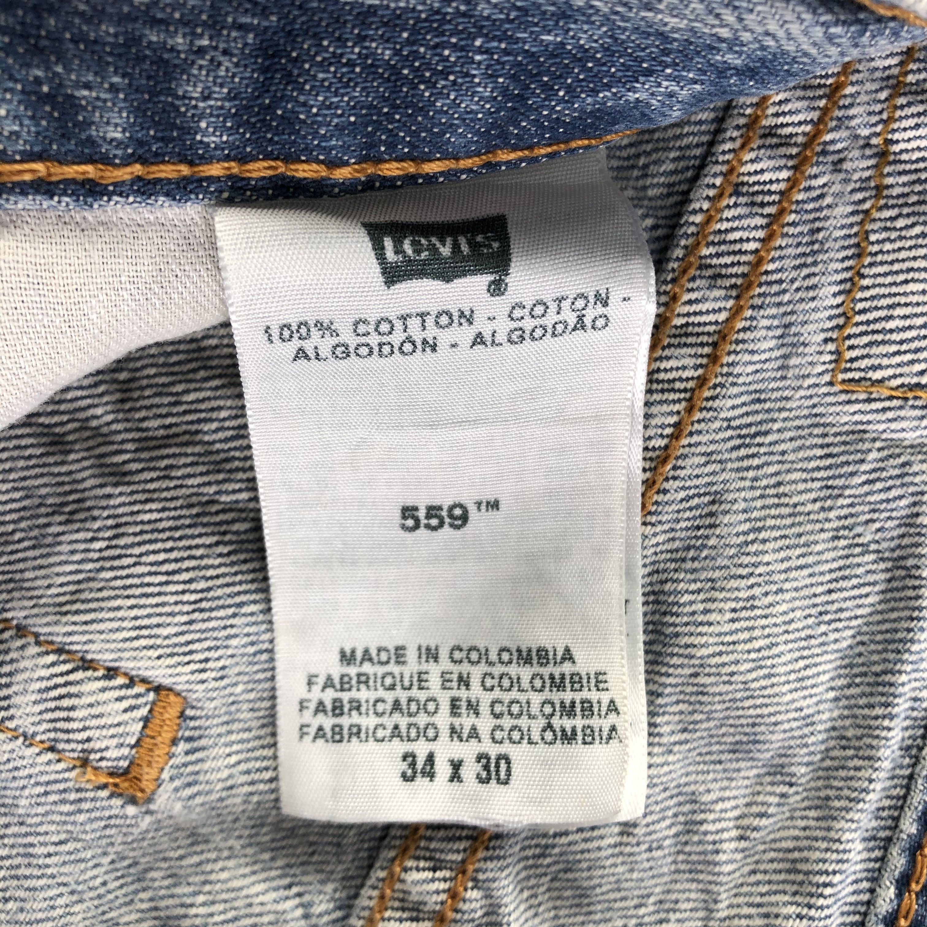Levi's Vintage Levis 559 Jeans-J3178 Size US 35 - 9 Thumbnail