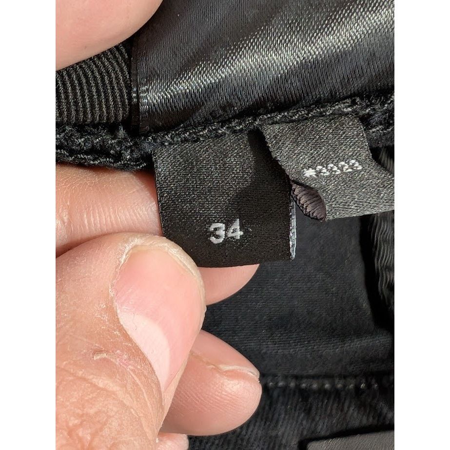 Amiri o1rshd1 Rainbow Paisley Thrasher Jeans in Aged Black Size US 34 / EU 50 - 20 Thumbnail