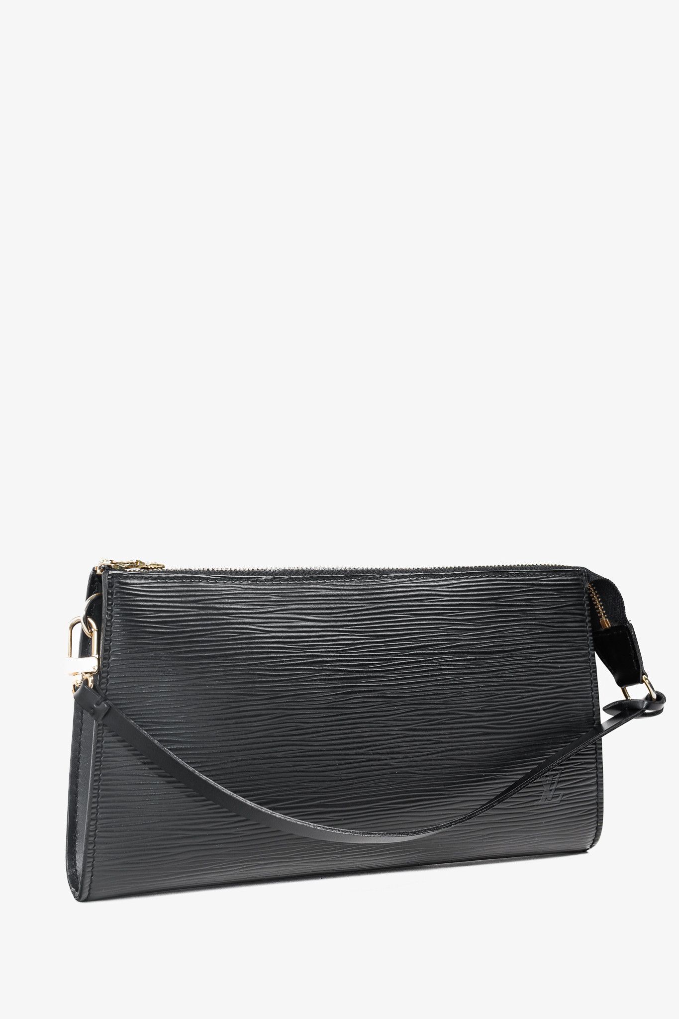 Louis Vuitton Louis Vuitton Black Epi Leather Pochette Bag Size ONE SIZE - 2 Thumbnail