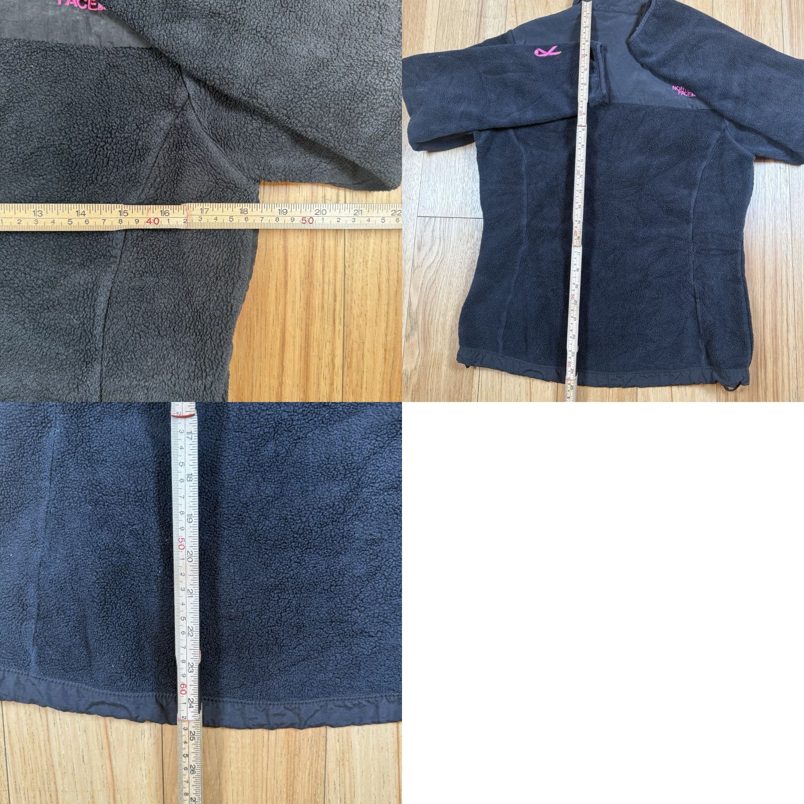 The North Face VINTAGE The North Face Denali Jacket Women’s S Black Full Zip Breast Cancer Aware Womens Size S / US 4 / IT 40 - 8 Thumbnail