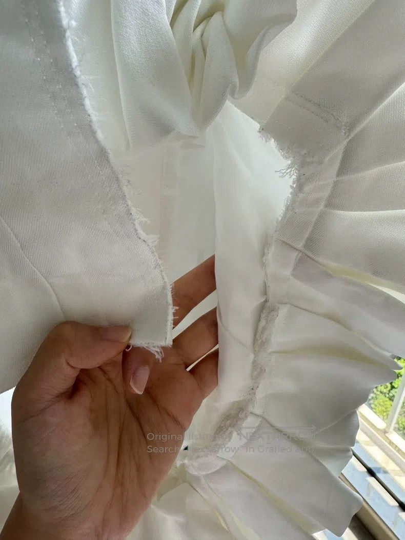 Comme des Garcons Comme Des Garcons Back Open White Suit Size XS / US 0-2 / IT 36-38 - 8 Thumbnail