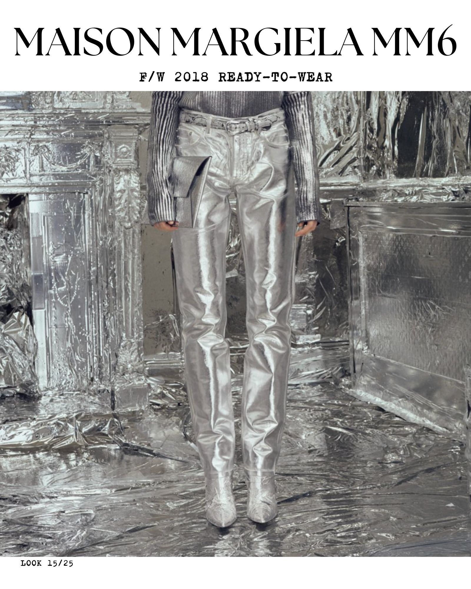 Maison Margiela Vogue Catwalk Jordan MAISON MARGIELA MM6 F/W 2018