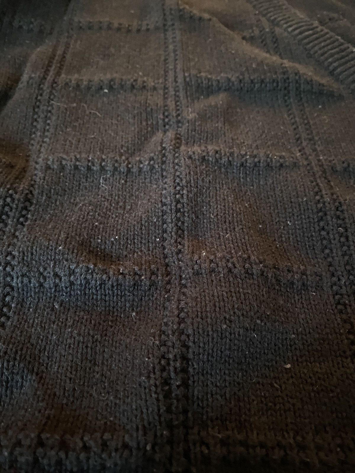 Roundtree & Yorke Vintage Black Cardigan Size US XL / EU 56 / 4 - 4 Thumbnail