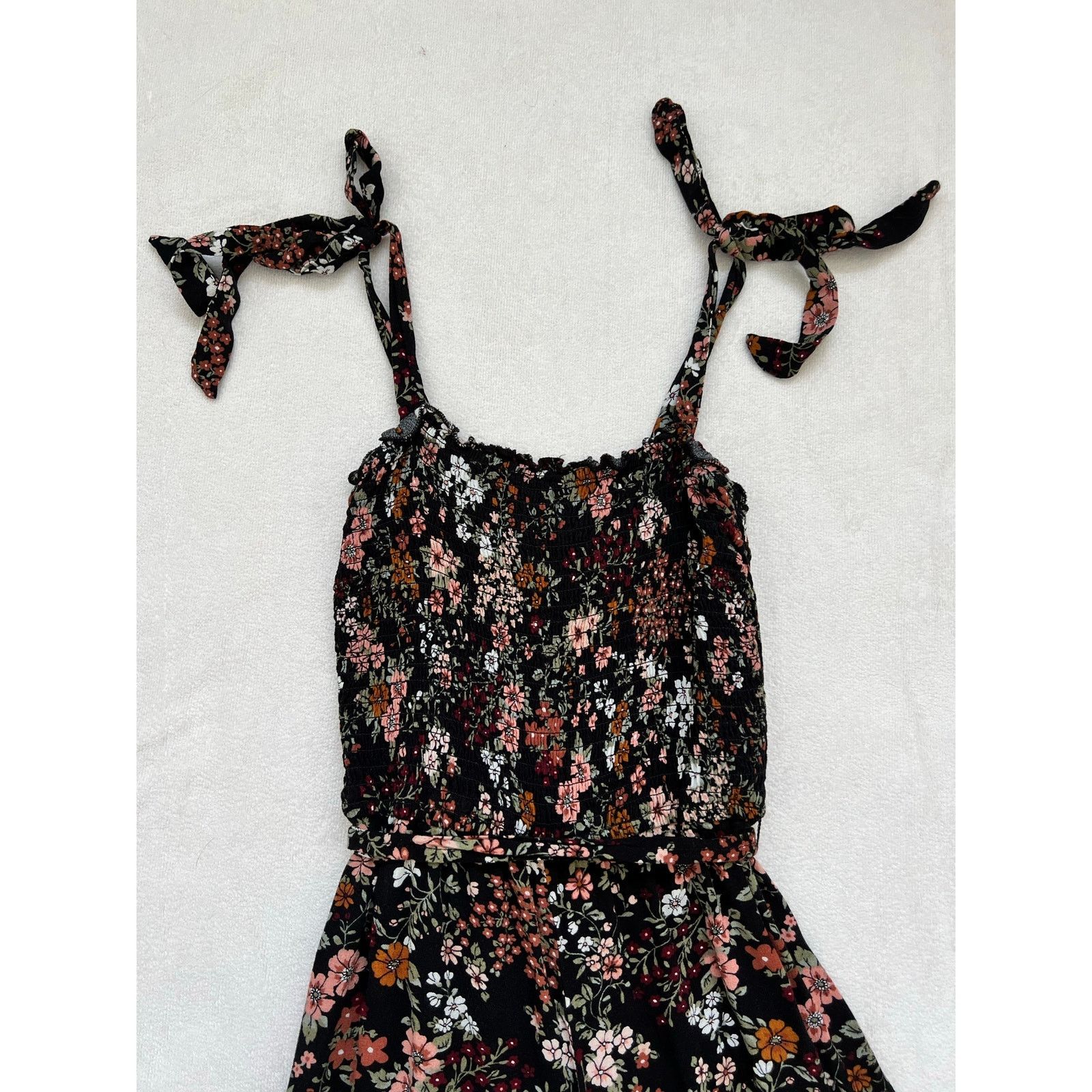 Abercrombie & Fitch Abercrombie & Fitch Sleeveless Floral Jumpsuit XS Size 24" / US 00 / IT 34 - 2 Thumbnail