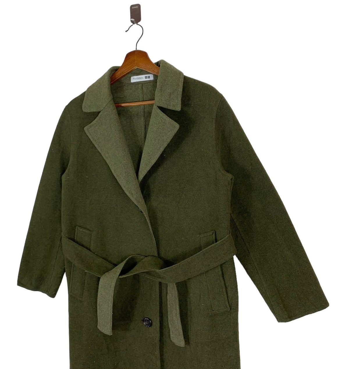 JW Anderson JW Anderson Belt Wool Overcoat Size US XS / EU 42 / 0 - 3 Thumbnail