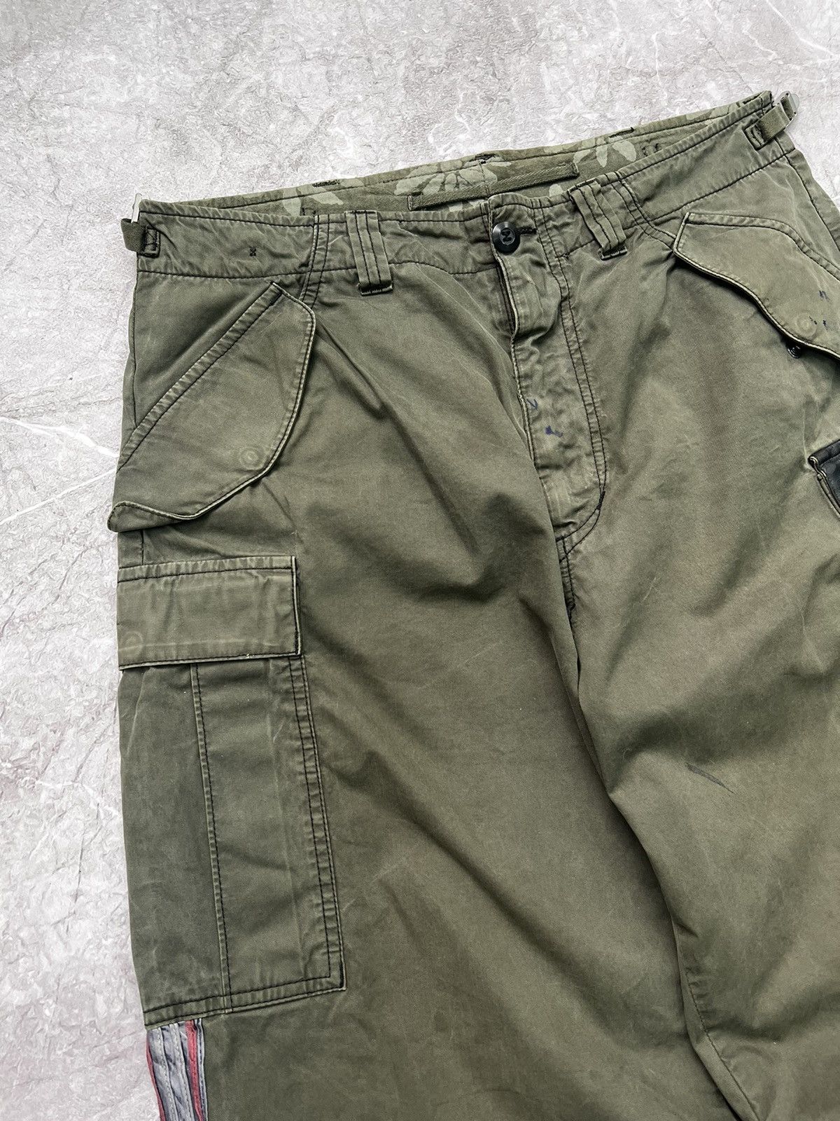 Japanese Brand × Jean Paul Gaultier VTG 00s JPG style Japanese Distressed Cargo pants jeans Size US 30 / EU 46 - 5 Thumbnail