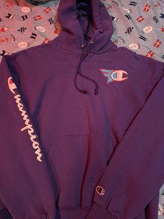 Faze x champion hoodie navy blue best sale