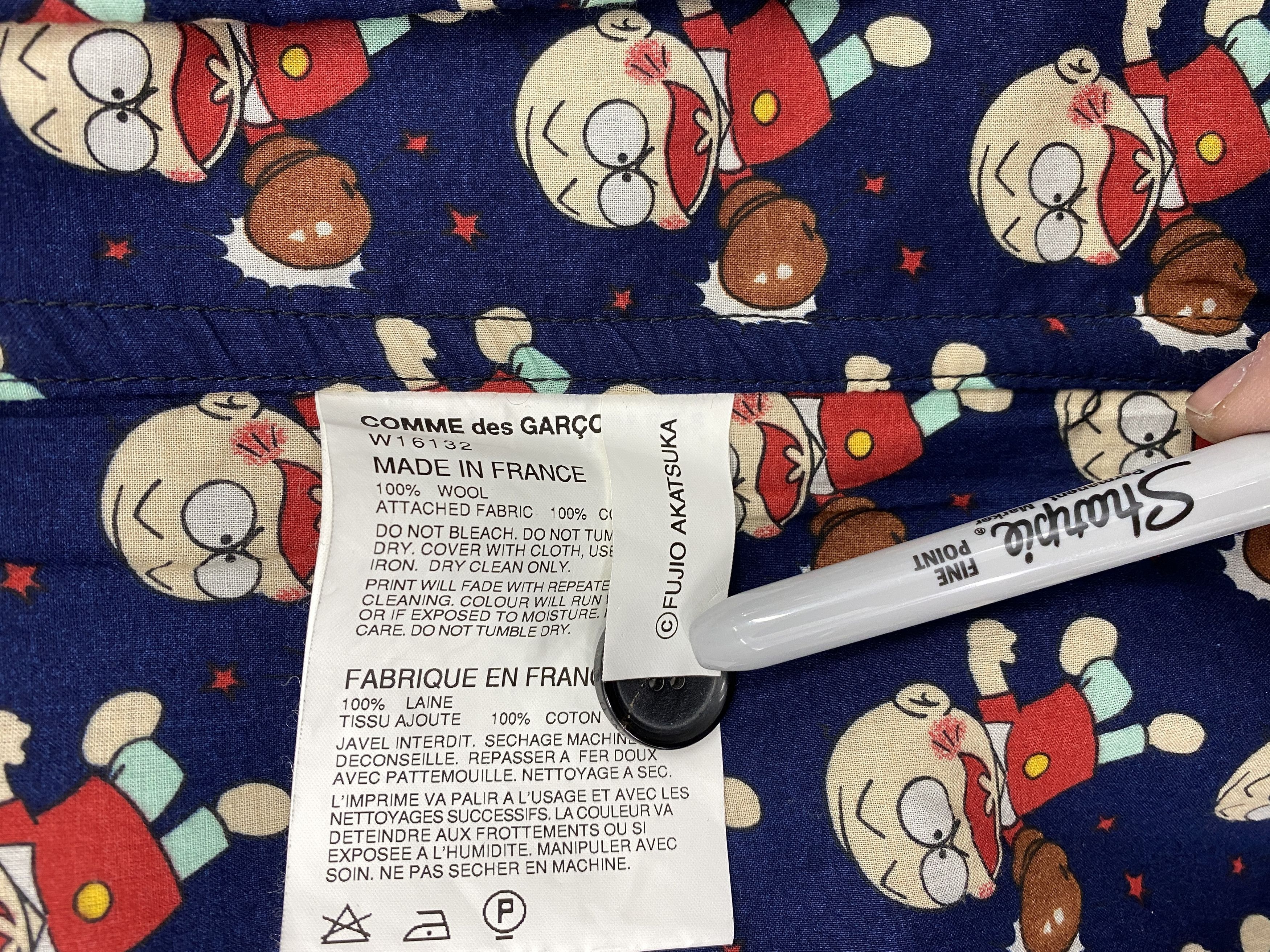 Comme des Garcons Osomatsu-kun Chibita Coat Size US L / EU 52-54 / 3 - 8 Thumbnail