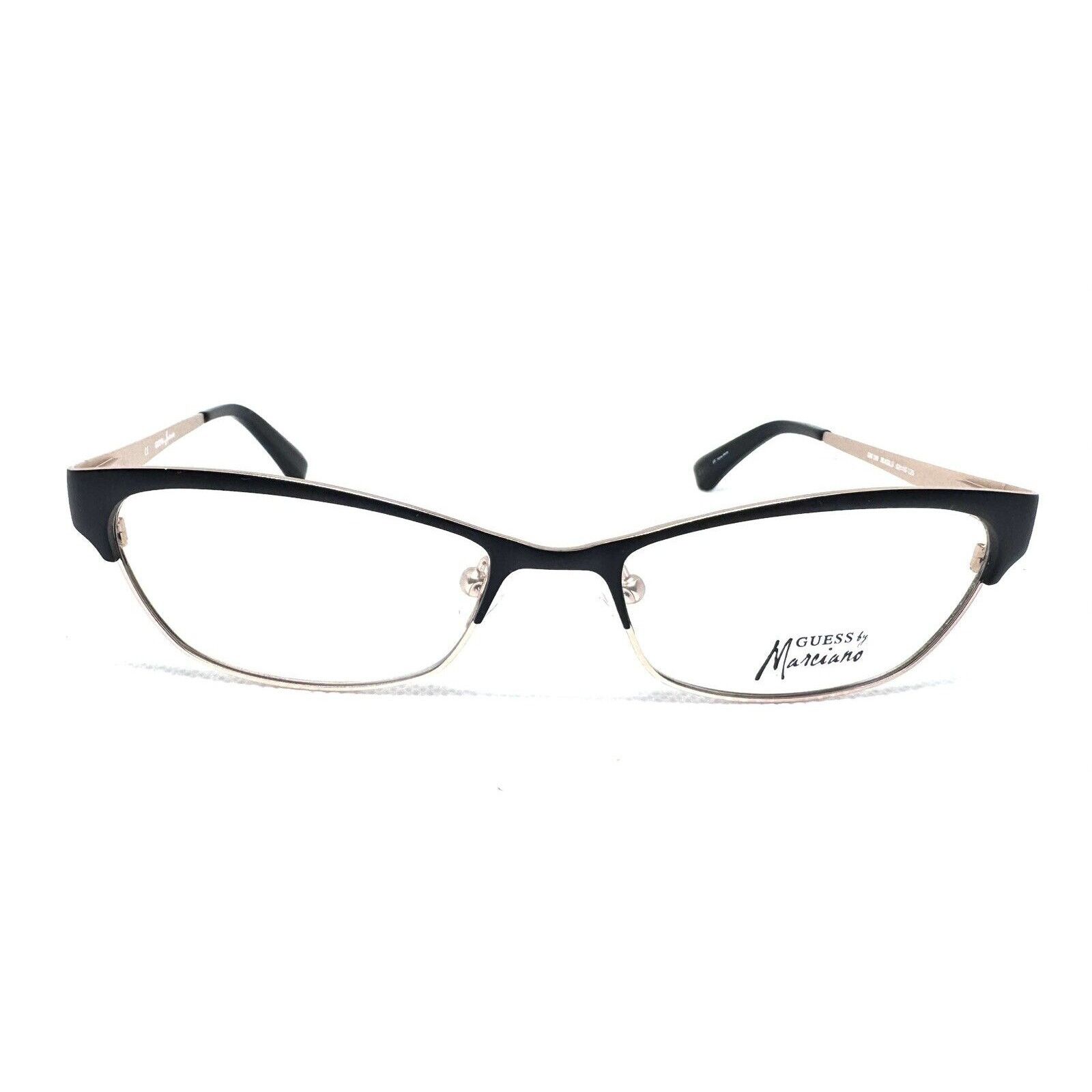 Guess GUESS BY MARCIANO GM199 BLACK GOLD EYEGLASSES FRAME 52-16 Size ONE SIZE - 1 Thumbnail