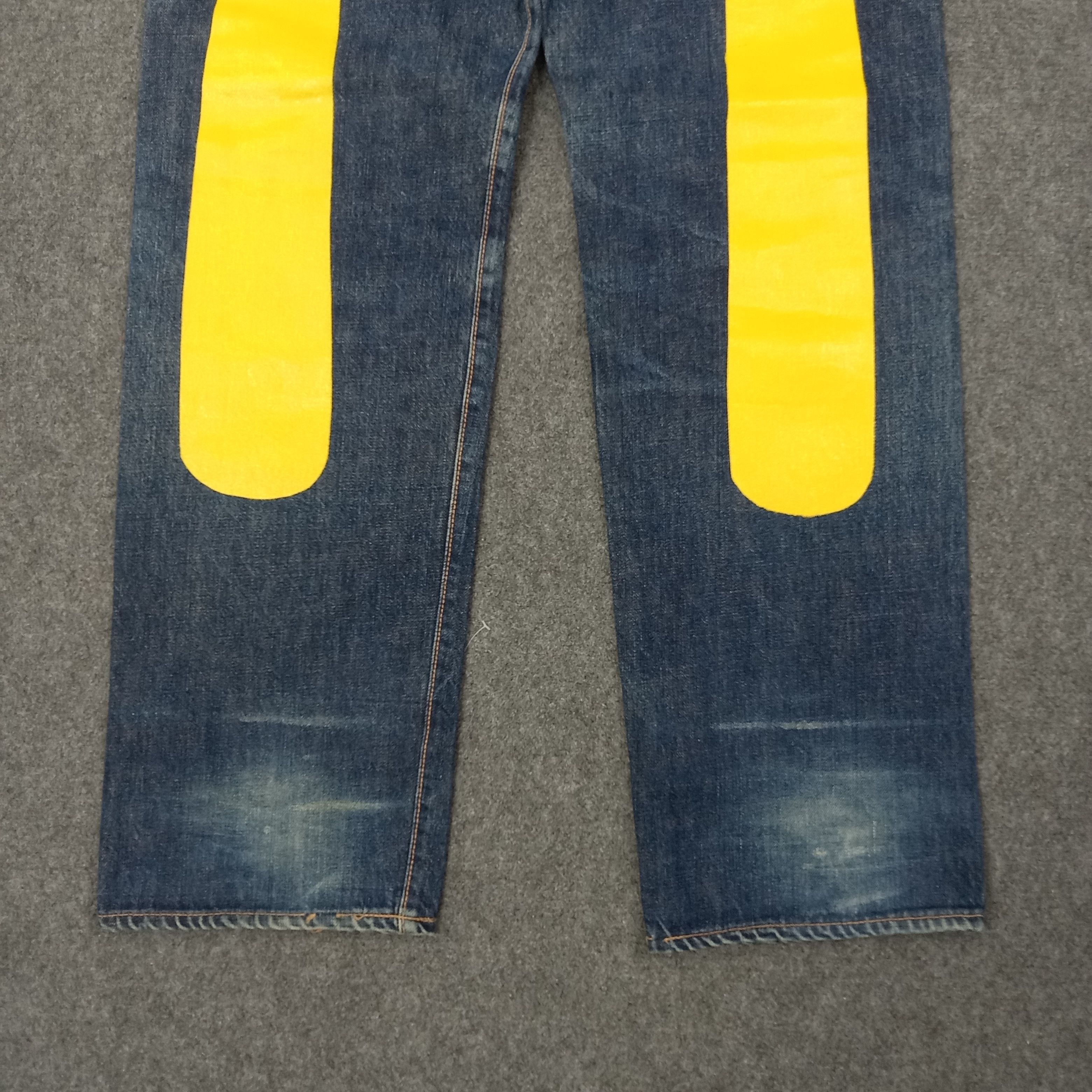 Japanese Brand Evis Japanese Brand Daicock Custom Art Denim Jeans C244N22 Size US 30 / EU 46 - 4 Thumbnail