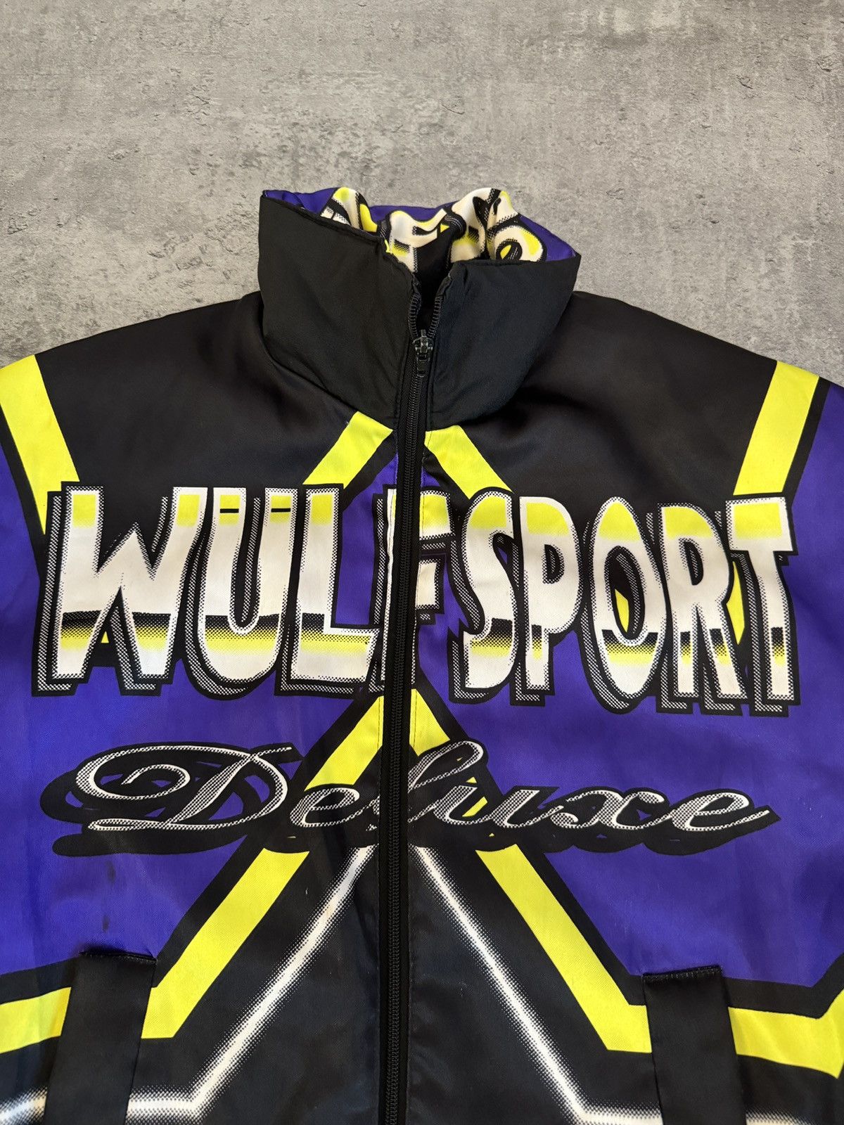 Other Wulfsport Bomber Jacket Crazy Vintage y2k logo boxy rap 90s Size US L / EU 52-54 / 3 - 3 Thumbnail
