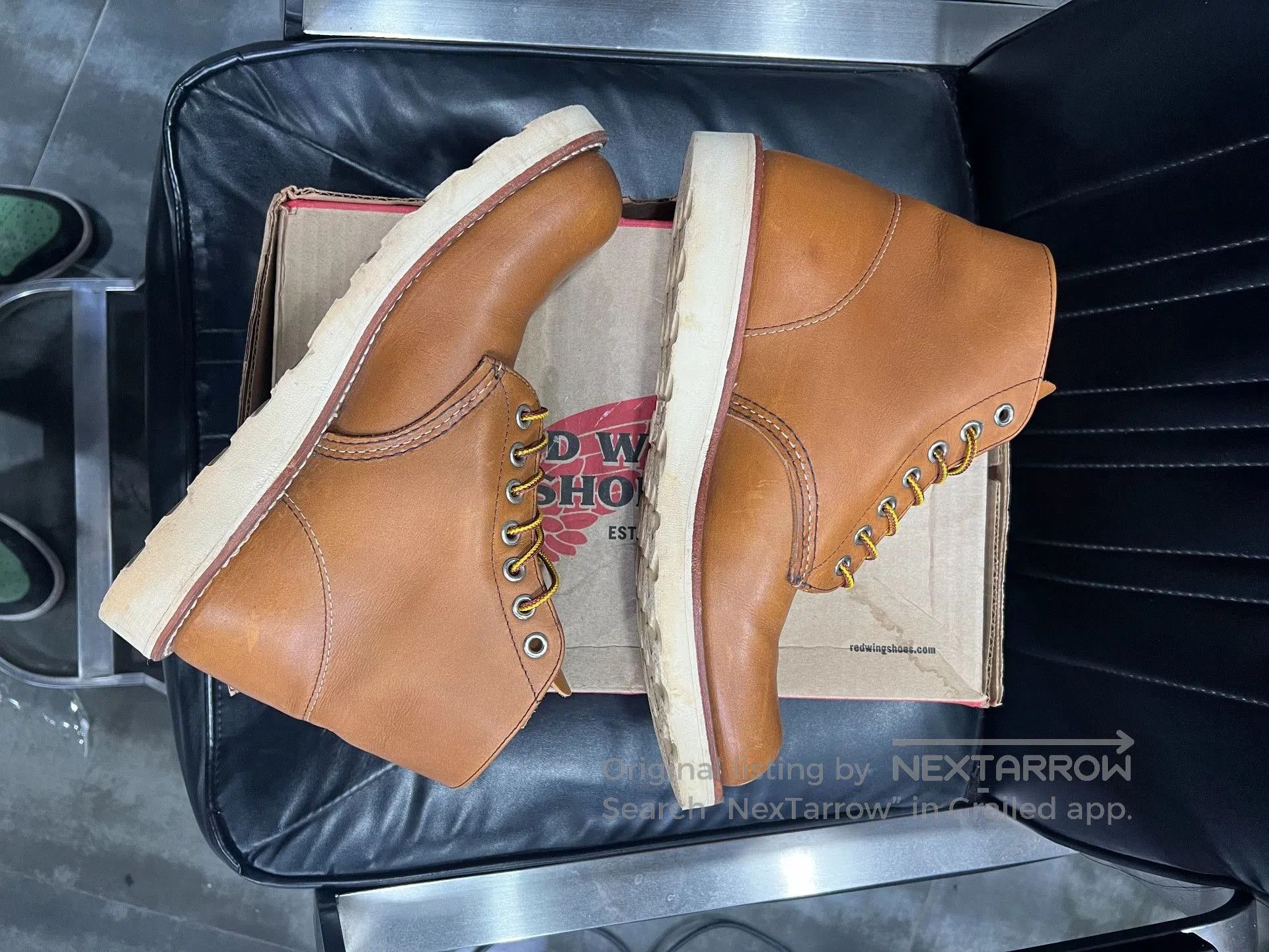 Red Wing Red Wing 9107 Steel Stamp Work Boots. Size US 6 / EU 39 - 5 Thumbnail