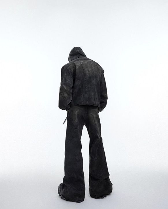 Japanese Brand × Jean Baggy Wide Leg Jeans Size US 29 - 9 Thumbnail