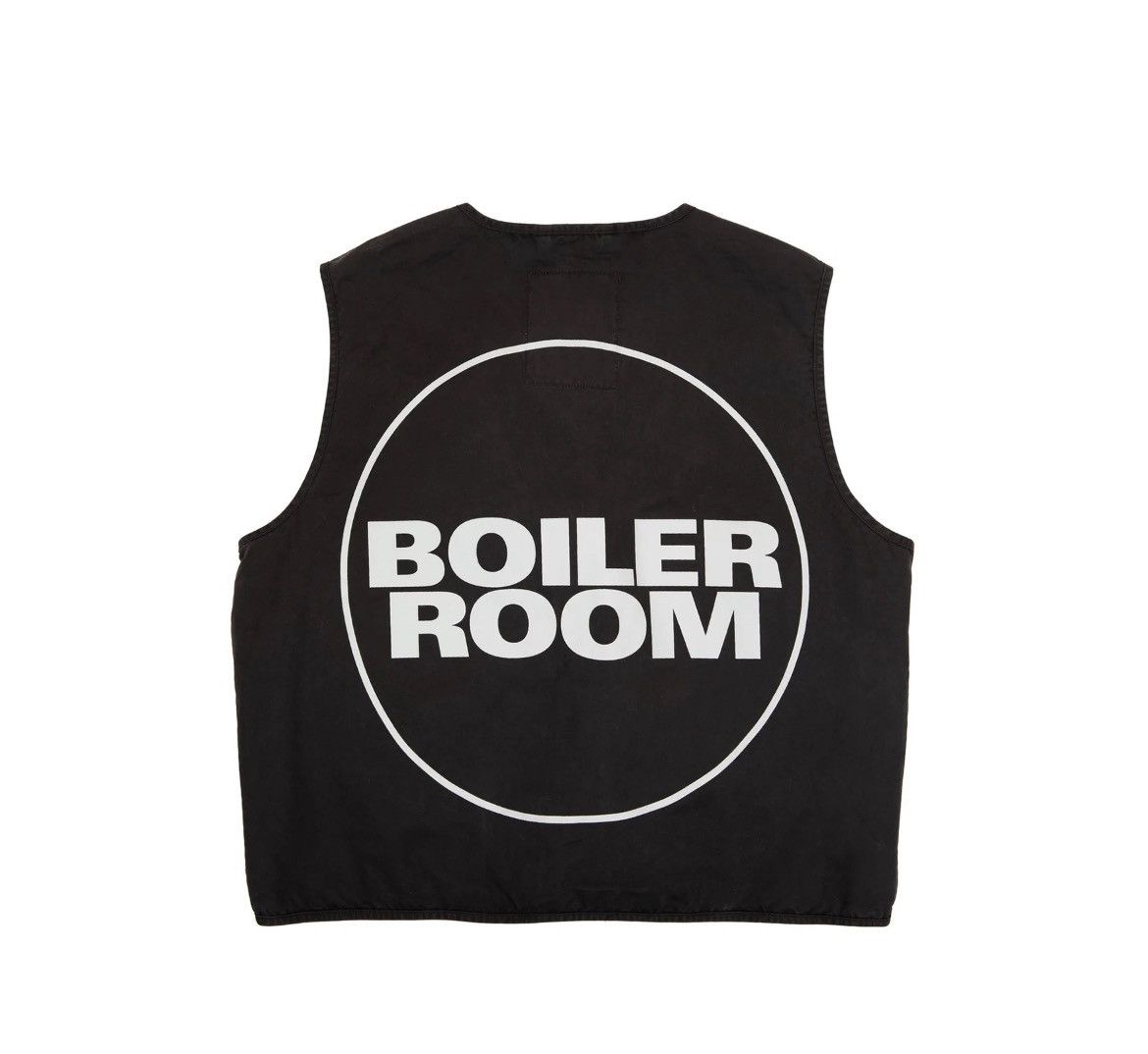 Boiler Room Boiler Room Multi Pocket Gilet Vest size Medium Black Size US M / EU 48-50 / 2 - 2 Thumbnail