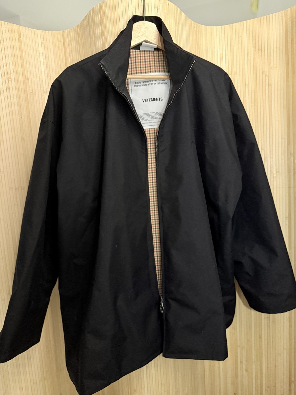 Vetements Vetements AW18 Angel Windbreaker Jacket Size US S / EU 44-46 / 1 - 5 Thumbnail