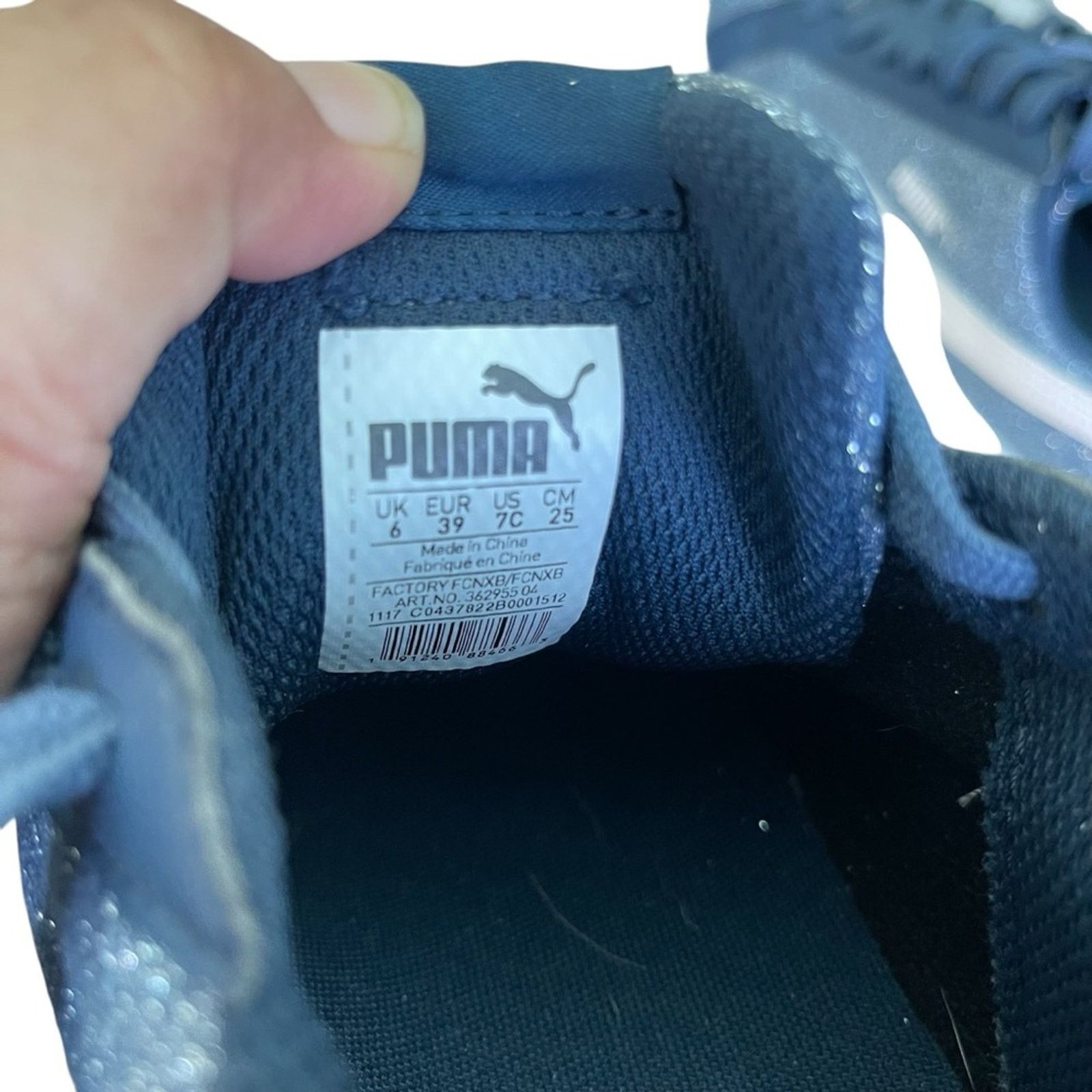 Puma Puma Glitter Lace-up Sneakers Blue Multi Size 7 Medium Size US 7 / IT 37 - 6 Thumbnail