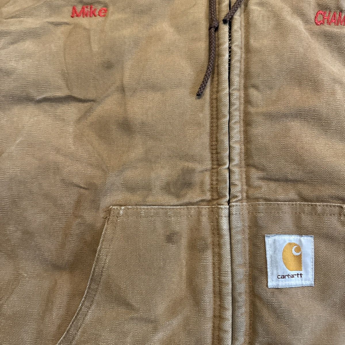 Carhartt Vintage 00s Carhartt Brown J04 BRN Workwear Jacket Men’s XL Size US XL / EU 56 / 4 - 8 Thumbnail