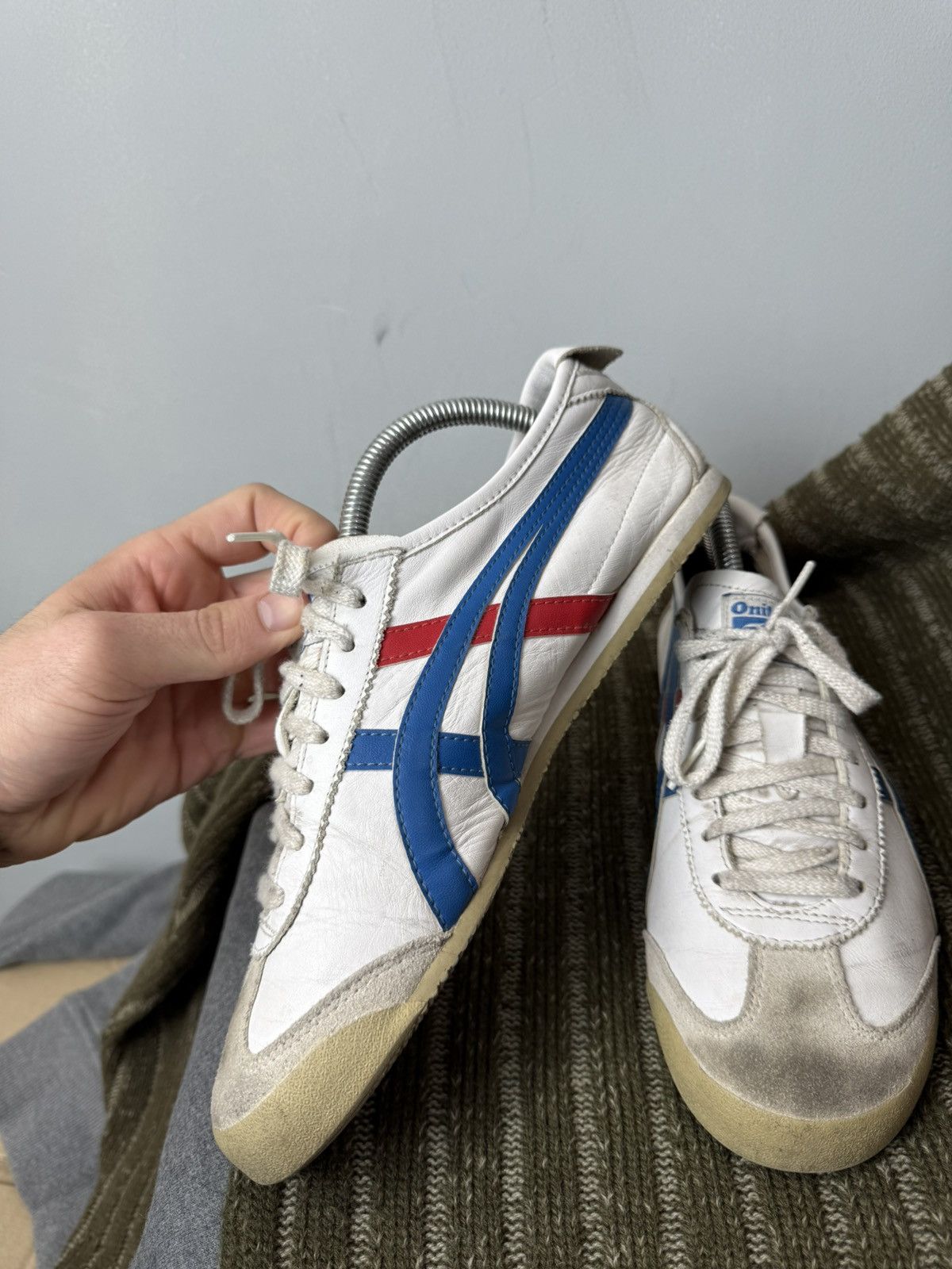 Asics Rare! Onitsuka Tiger Leather Mexico 66 Sneakers Kill Bill Size US 7.5 / EU 40-41 - 7 Thumbnail