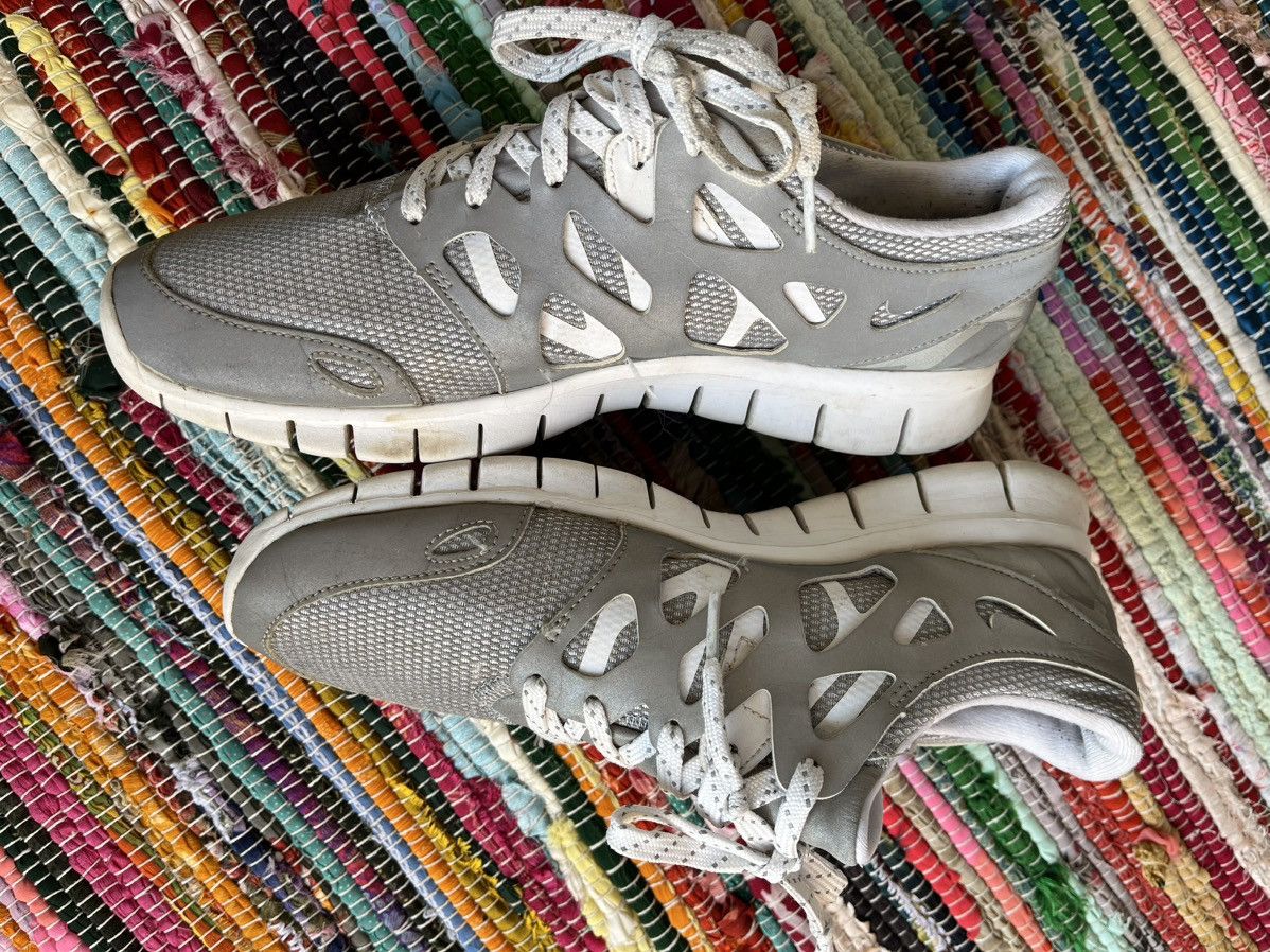 Nike × Vintage Rare Nike Free Run 2.0 Shield reflective gorpcore 3M acg Size US 11 / EU 44 - 6 Thumbnail