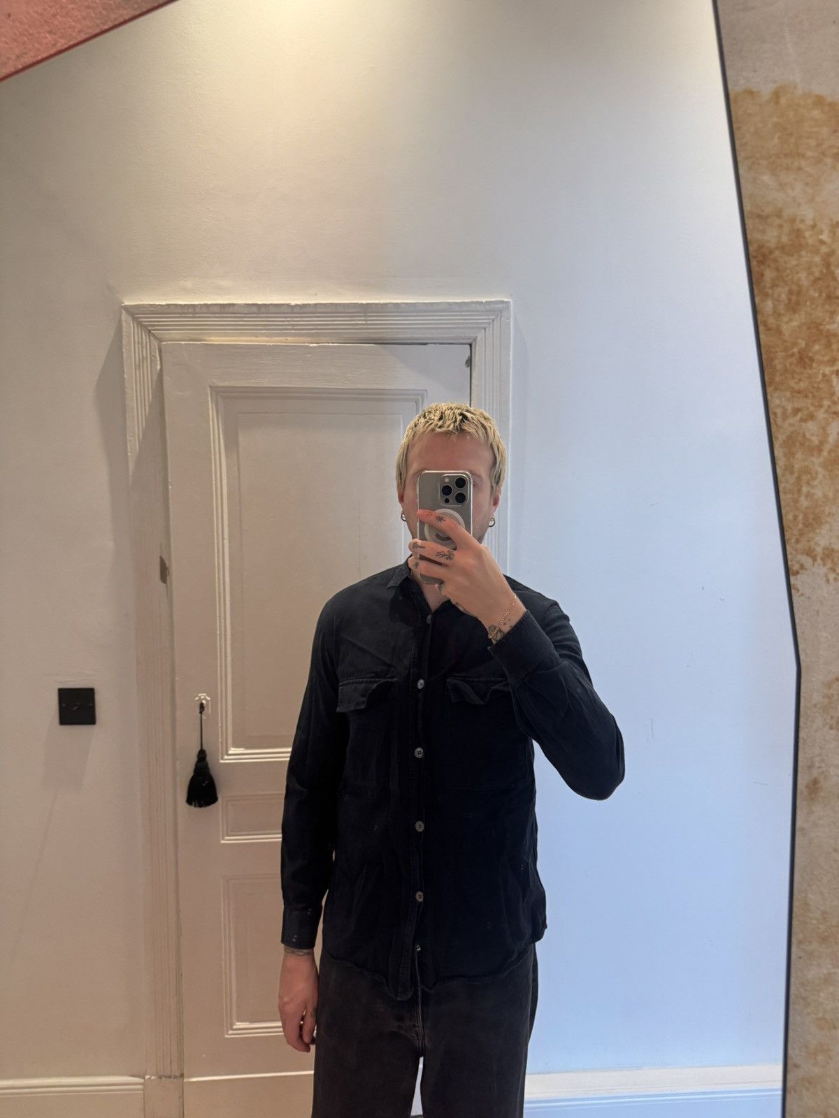 Our Legacy Our Legacy - Navy Shirt Size US S / EU 44-46 / 1 - 7 Thumbnail