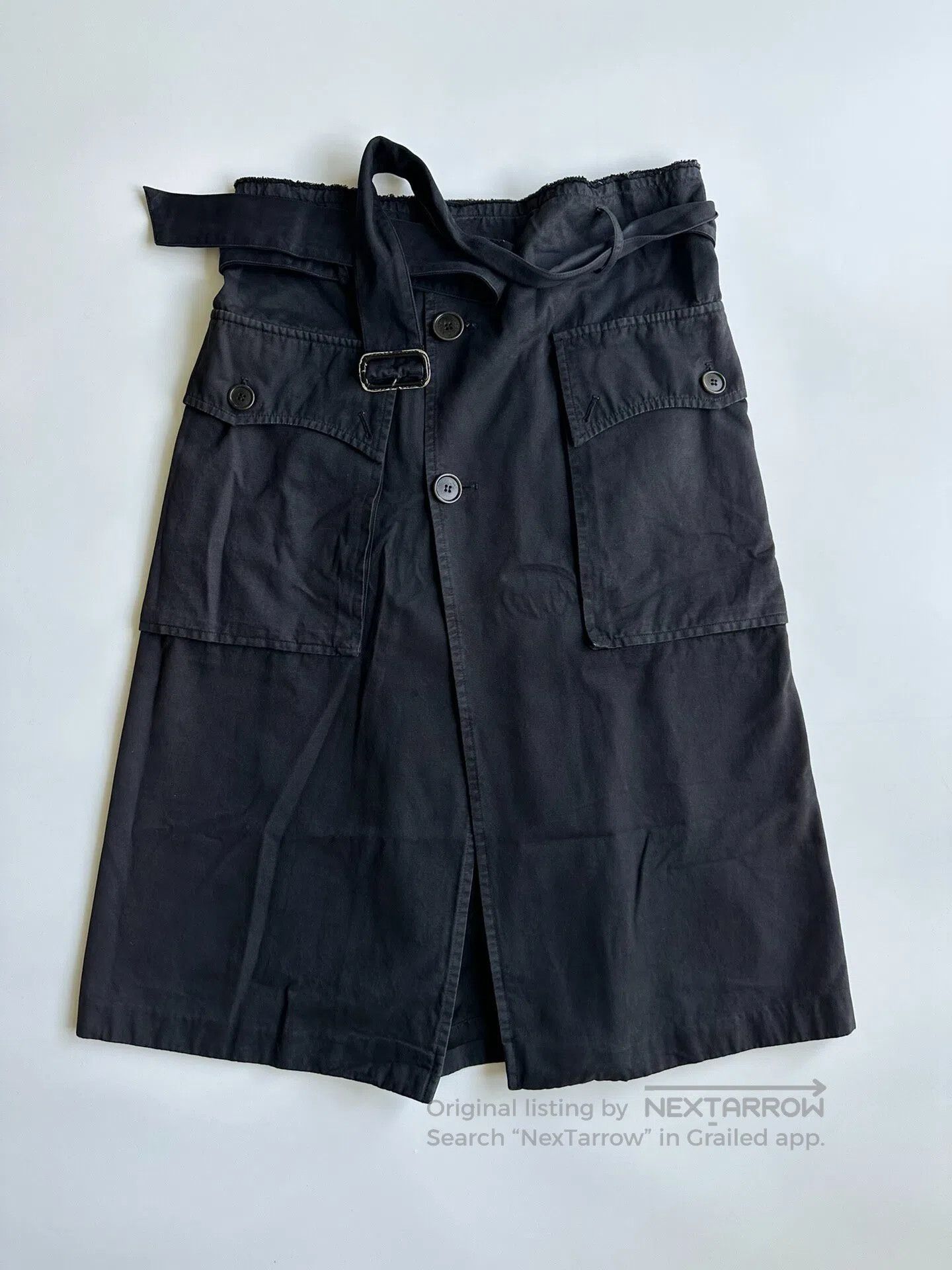 Dries Van Noten DRIES VAN NOTEN 16AW Military-style CARGO skirt pants| Size US 30 / EU 46 - 2 Thumbnail
