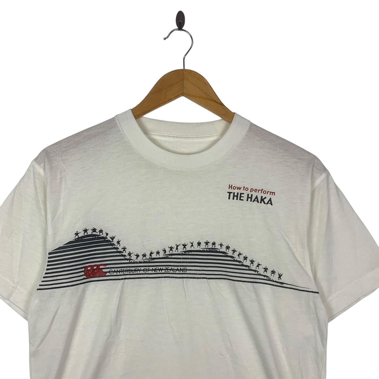 Vintage Vintage CANTERBURY NEW ZEALAND Haka Rugby Tee Shirt Size US M / EU 48-50 / 2 - 2 Thumbnail