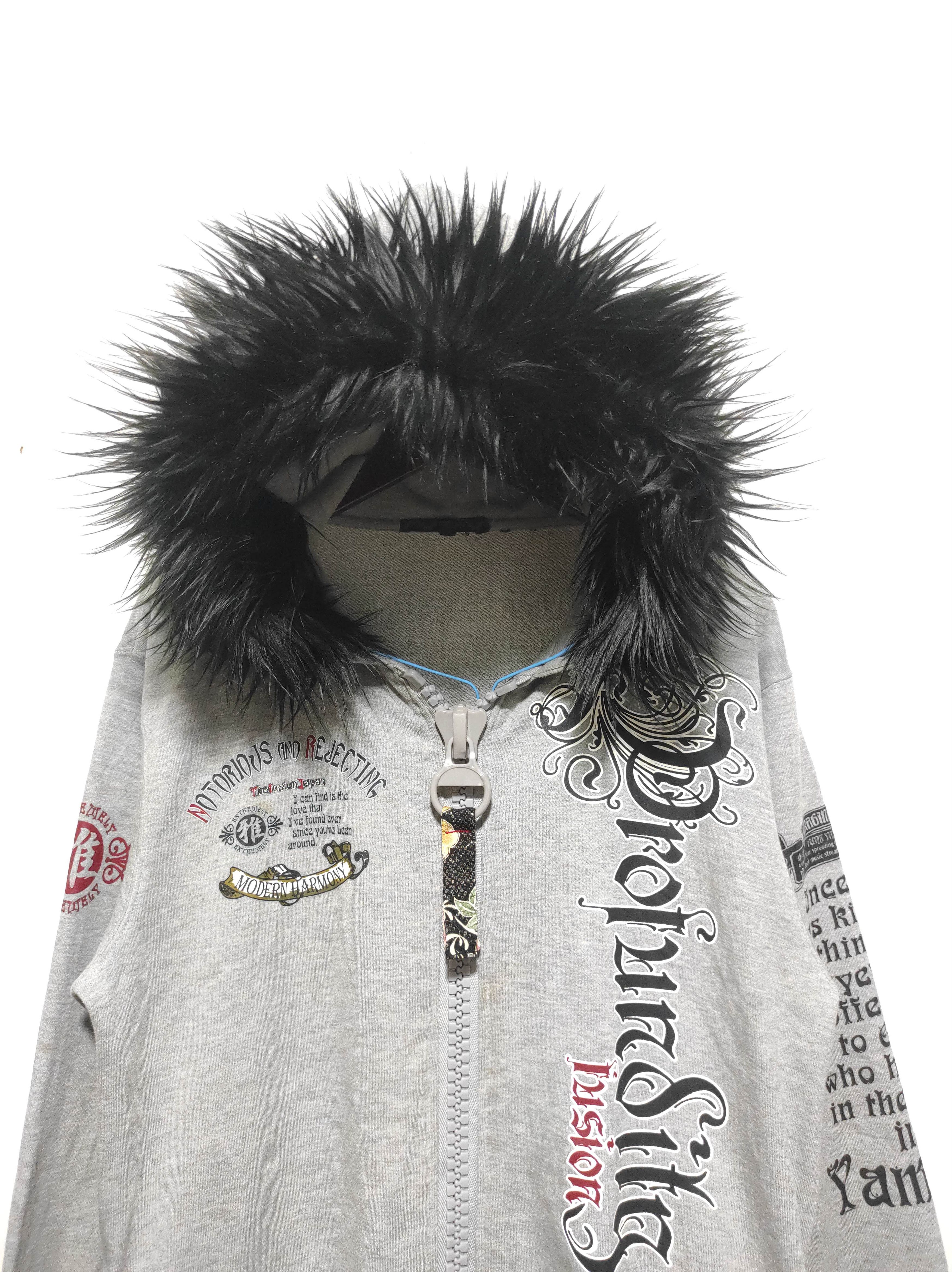 If Six Was Nine Profundity Fusion Modern Harmony Big Zipper Fur Hoodie Size US L / EU 52-54 / 3 - 4 Thumbnail