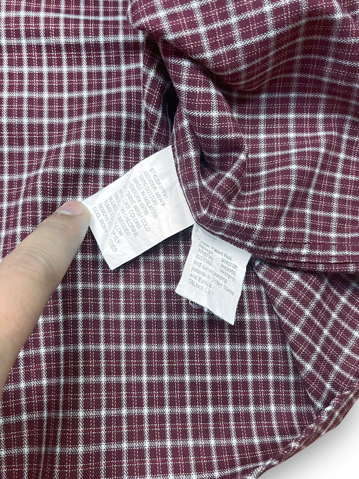 L.L. Bean L.L. Bean Wrinkle Resistant Vintage Plaid Button Down Size US XL / EU 56 / 4 - 7 Thumbnail