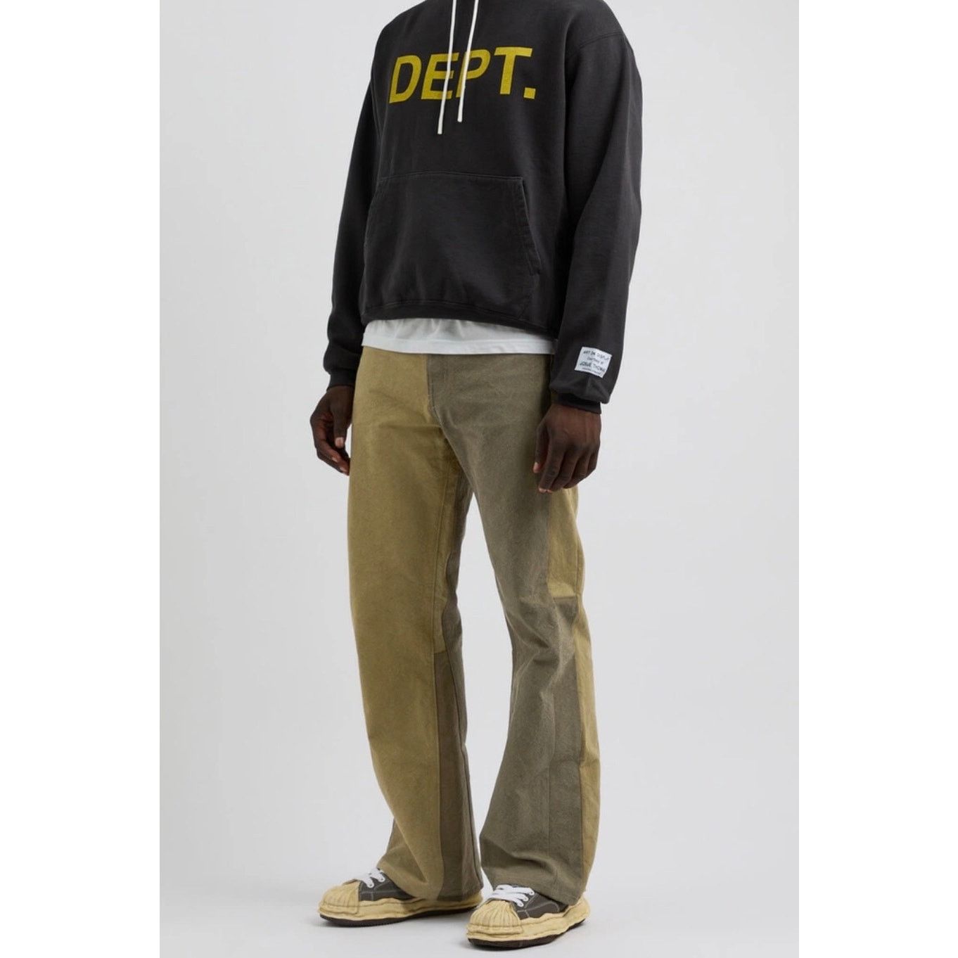 Gallery Dept. Gallery Dept. Ventura Baggy Two-Tone Olive Jeans 34 Size US 34 / EU 50 - 1 Thumbnail