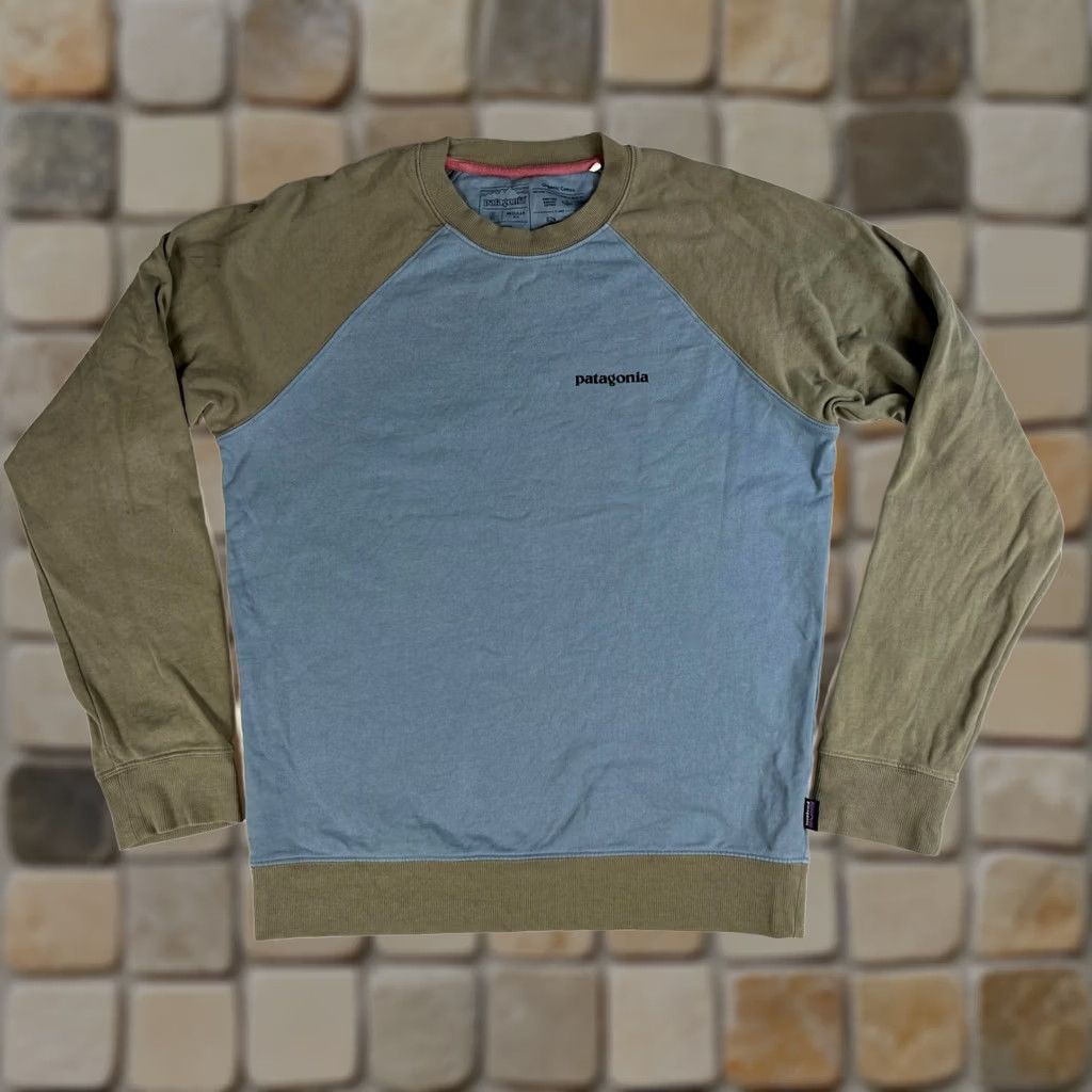 Patagonia Patagonia Men's P-6 Logo Organic Crew Sweatshirt Double-Sided Sz S Size US S / EU 44-46 / 1 - 1 Thumbnail