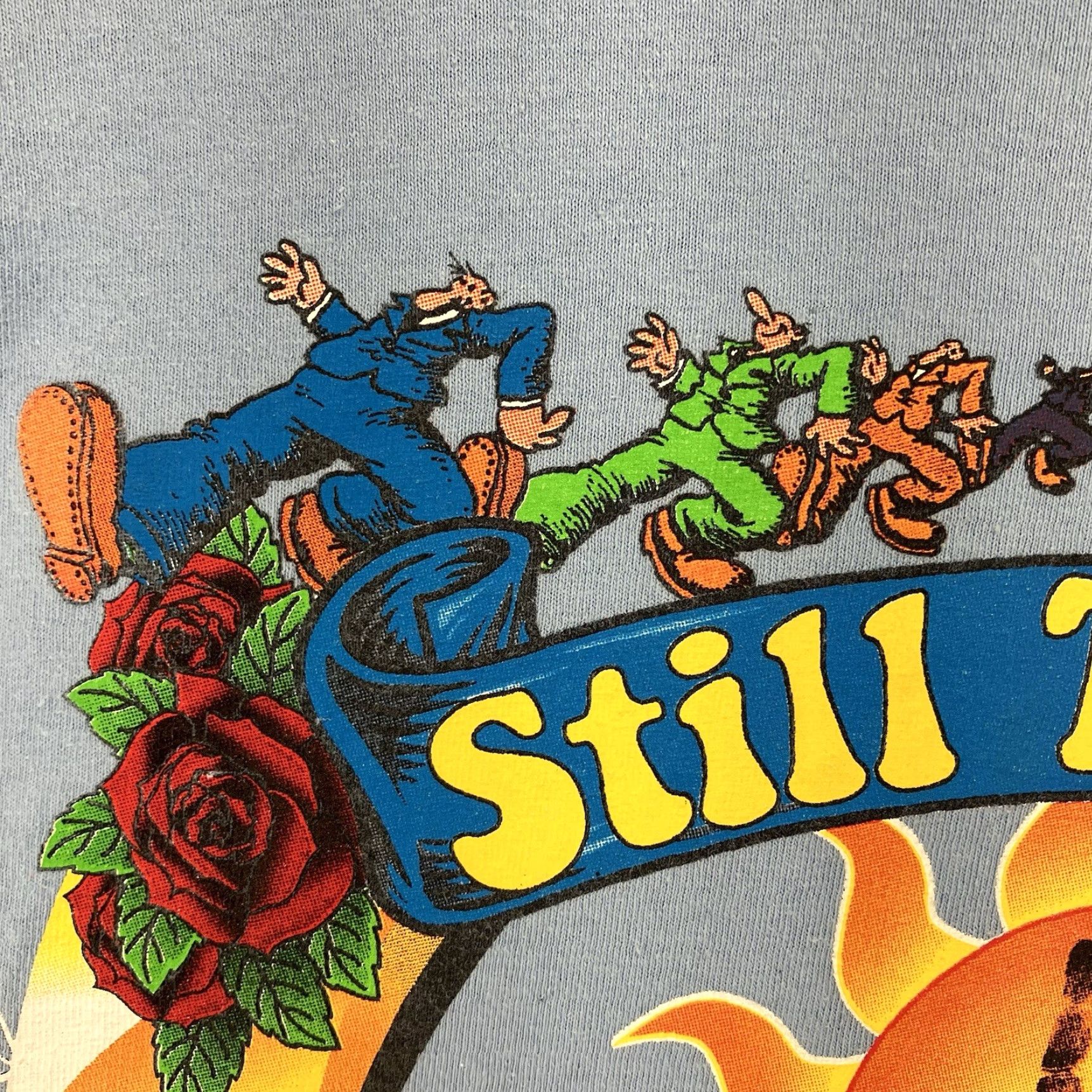 Vintage VINTAGE Grateful Dead T Shirt Fare Thee Well Music Tour 2021 Medium Still Truckin' USA Size US M / EU 48-50 / 2 - 6 Thumbnail