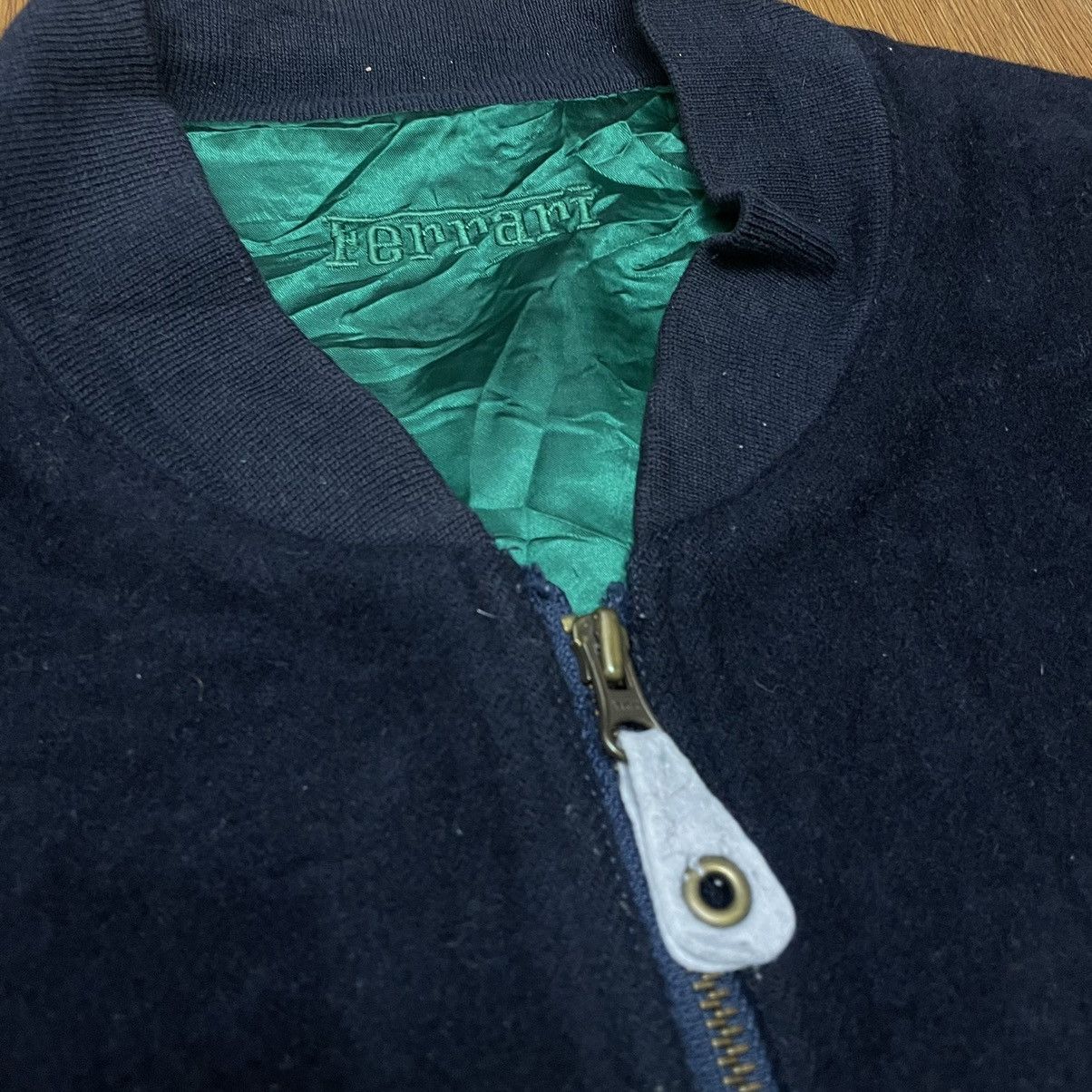 Ferrari Vintage Ferrari Wool Bomber Jacket Size US M / EU 48-50 / 2 - 5 Thumbnail