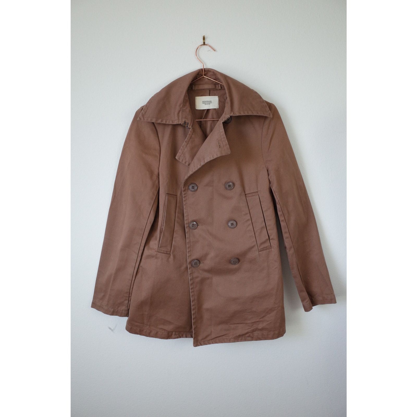 Zucca Zucca Travail Cotton Peacoat Jacket Size 0 XS/S Size S / US 4 / IT 40 - 4 Thumbnail