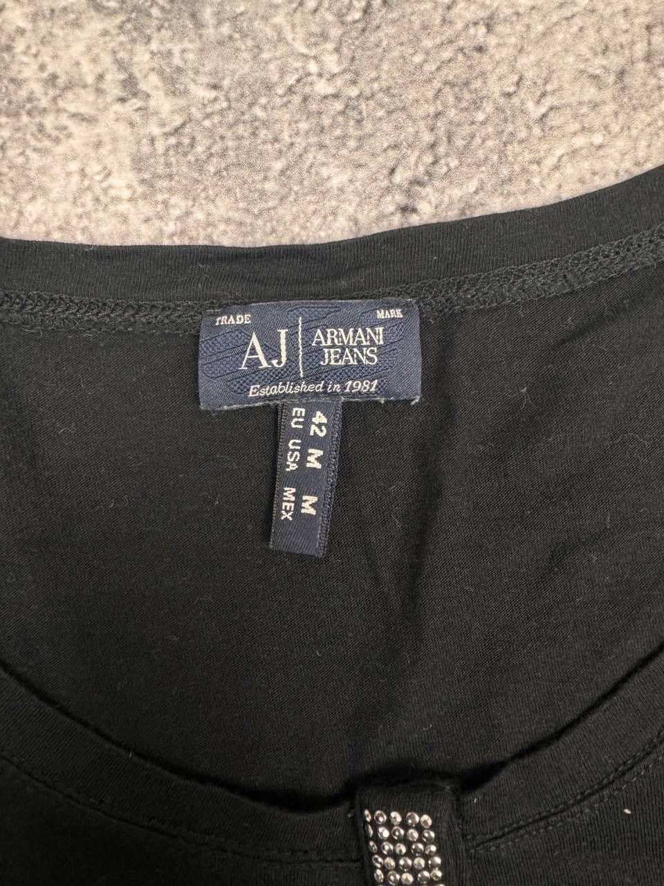 Armani Armani Jeans Women Long Sleeve Top Black Size Medium Size M / US 6-8 / IT 42-44 - 3 Thumbnail