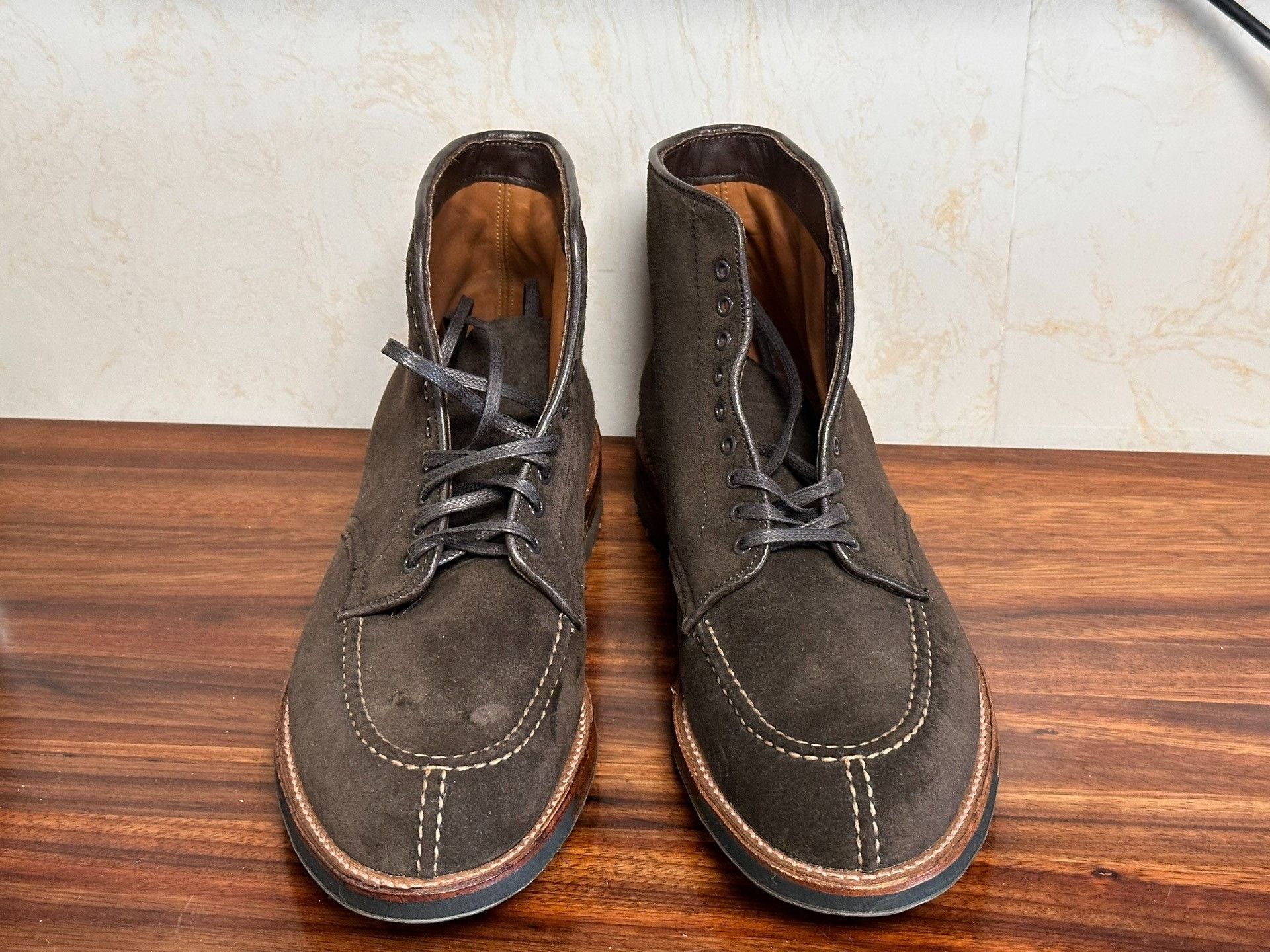 Alden Alden Tanker Suede Boots 8.5D Size US 8.5 / EU 41-42 - 1 Thumbnail