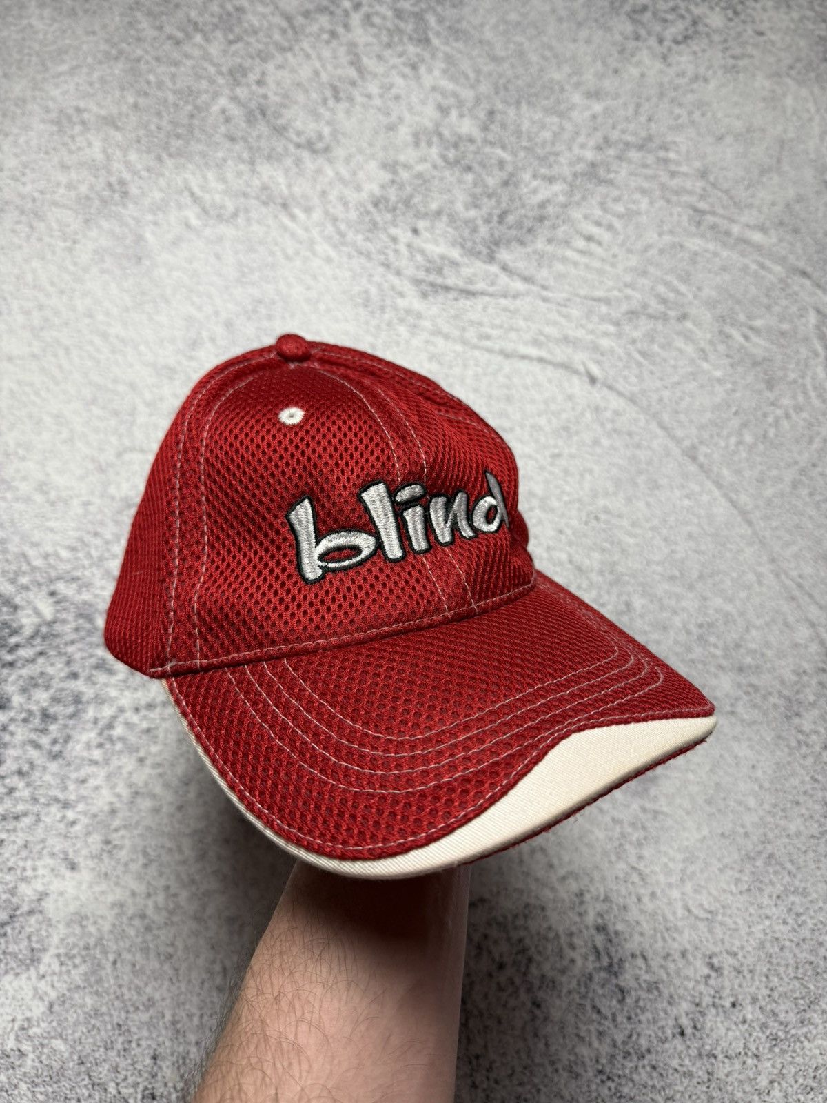 Blind Skateboards Vintage 90s USA Blind Cap Skateboards Rare Alien Hat Style Size ONE SIZE - 4 Thumbnail