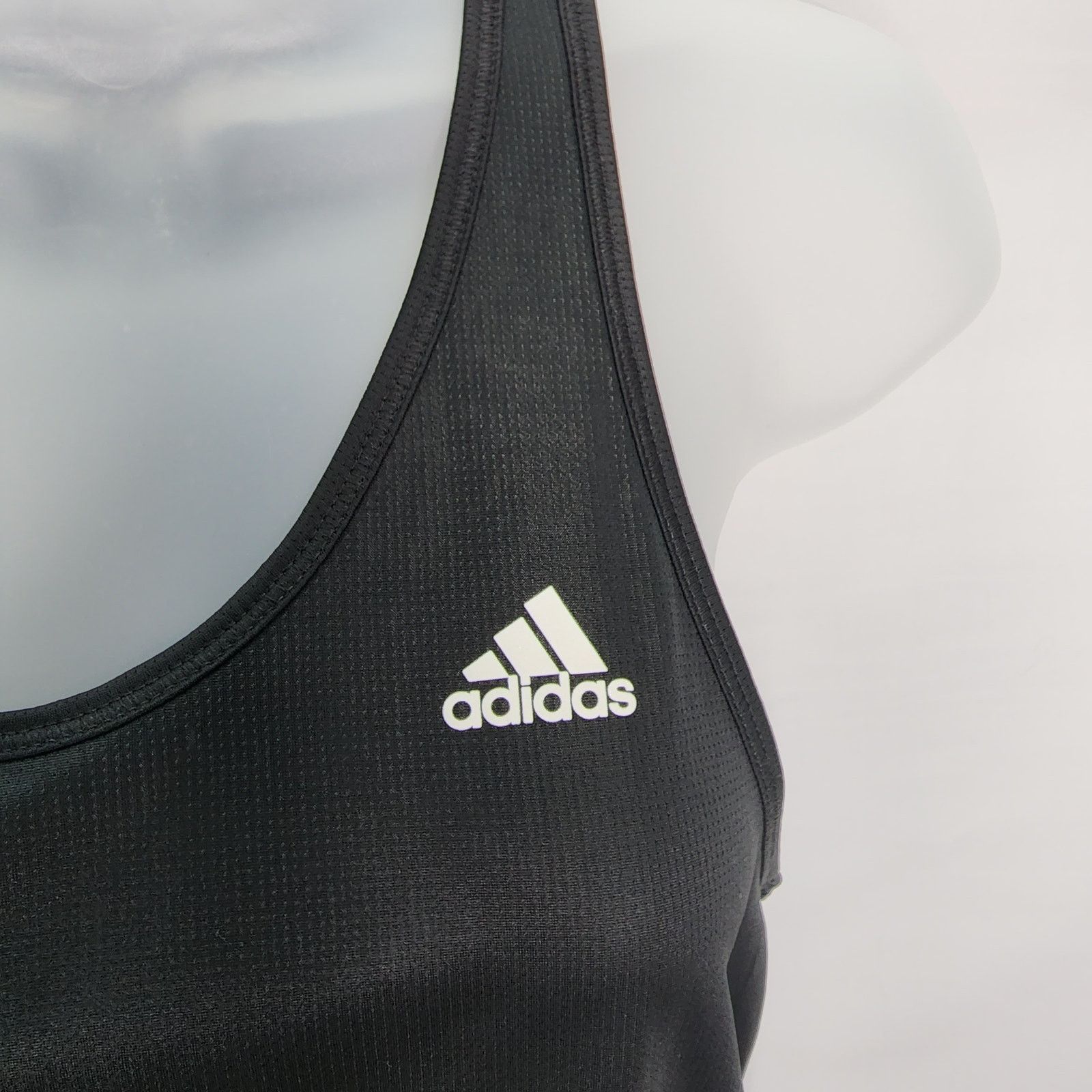 Adidas Adidas Black Women's Running racerback Tank Top Size M / US 6-8 / IT 42-44 - 2 Thumbnail