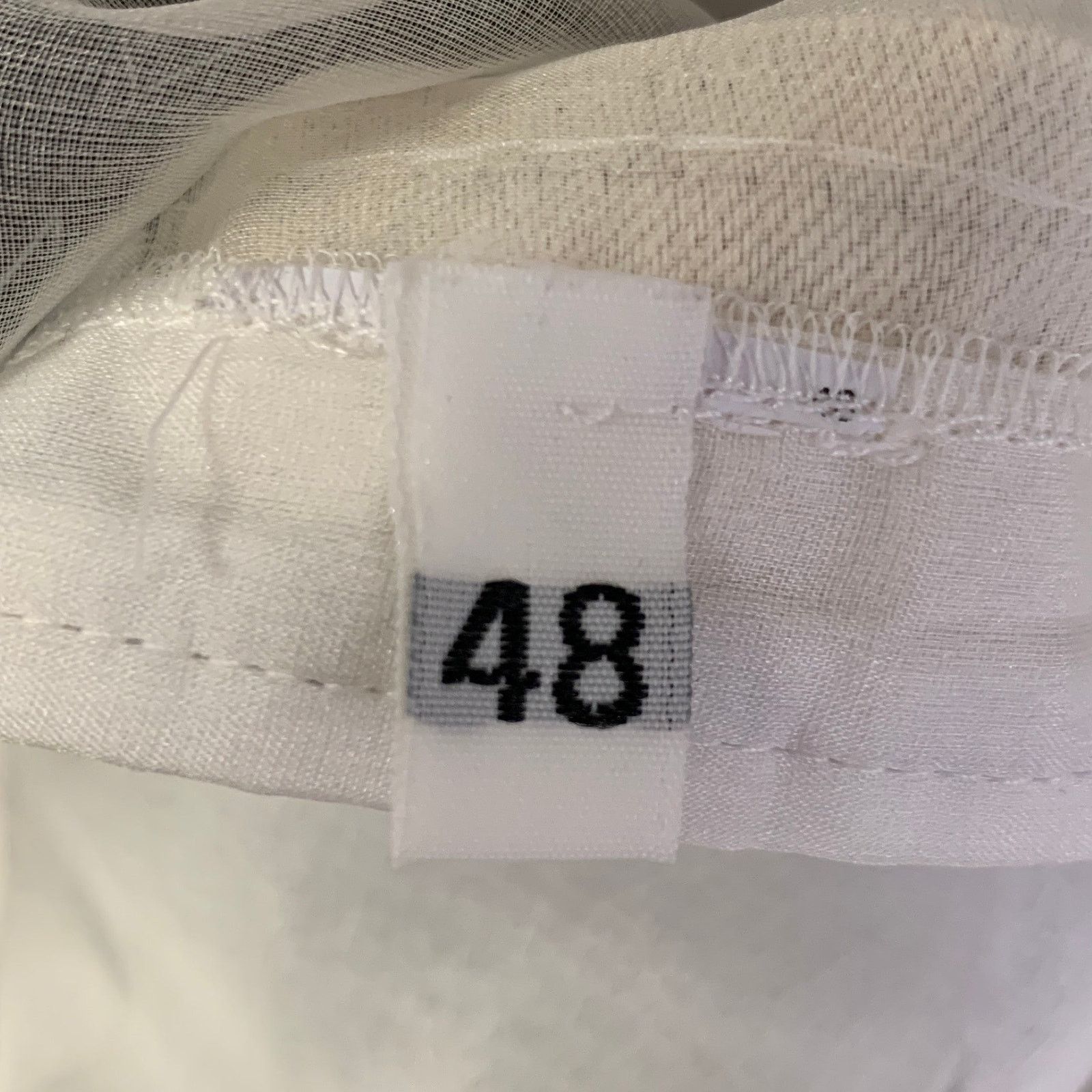 Dolce & Gabbana DOLCE & GABBANA 38 Cream Black Greca Peak Lapel Sport Coat Size 38R - 7 Thumbnail