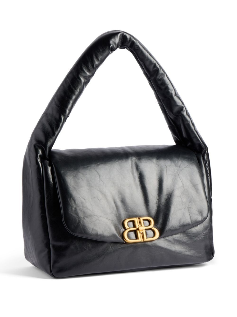 Balenciaga o1w1db10725 Size: OS / Monaco Medium Sling Bag in Black Size ONE SIZE - 3 Thumbnail