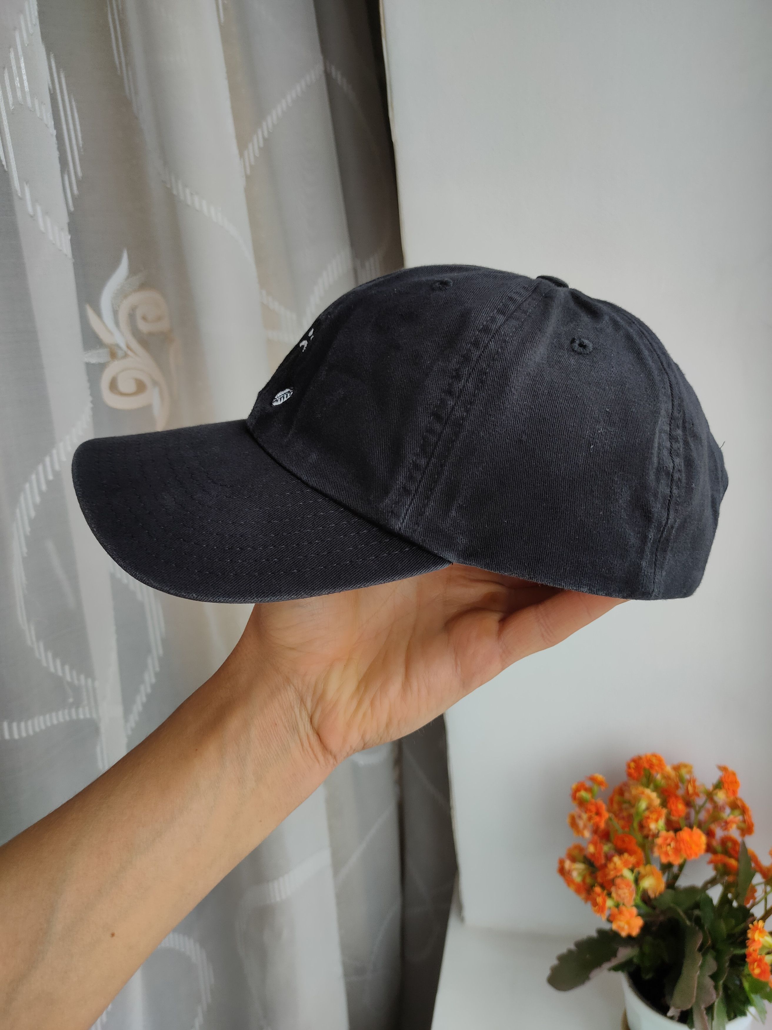 Gentle Monster Vintage Nervous Dad Hat Tope Black Cap Monster Logo Cap Size ONE SIZE - 7 Thumbnail