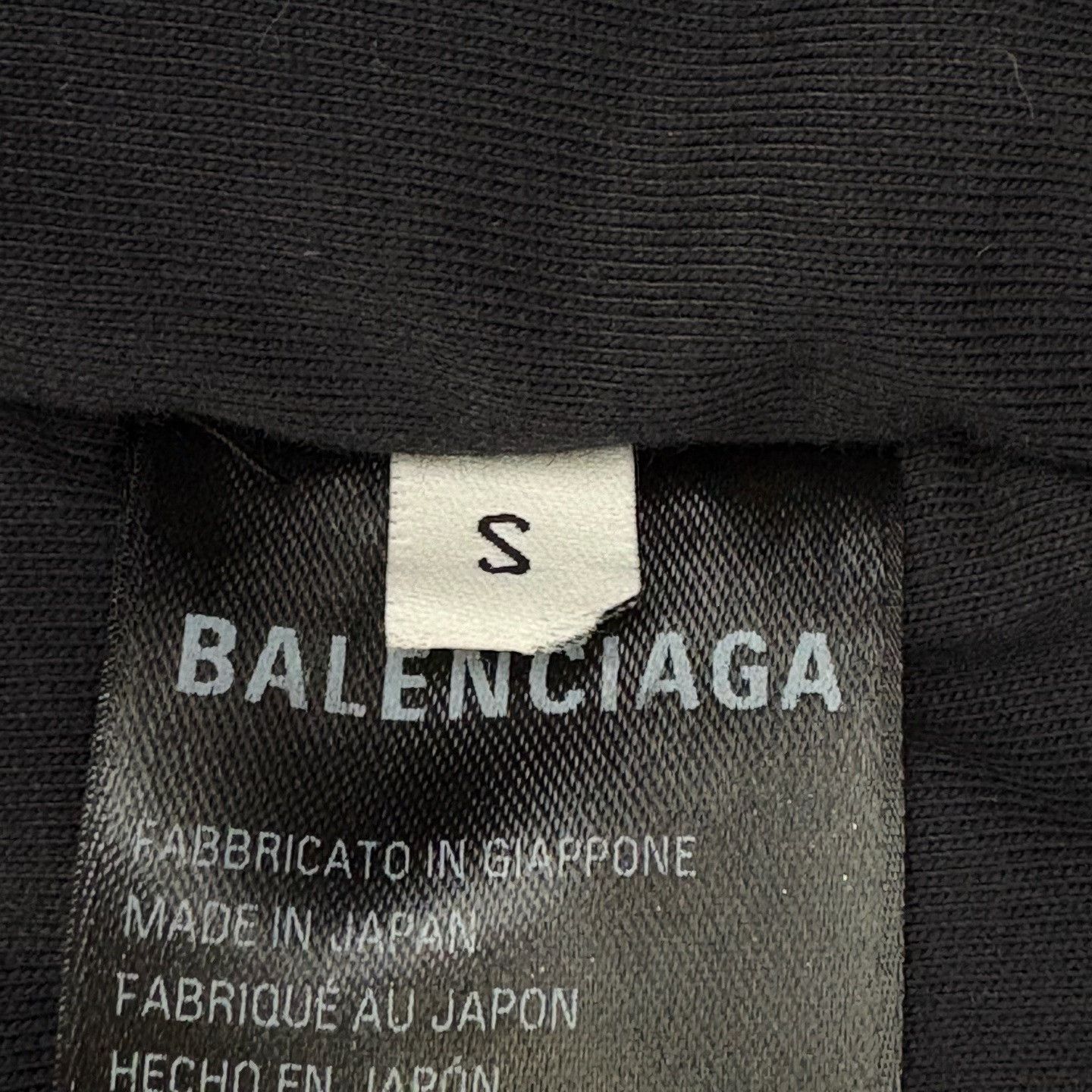 Balenciaga Balenciaga Retro-style faded gray cotton jacket with lette Size US S / EU 44-46 / 1 - 5 Thumbnail