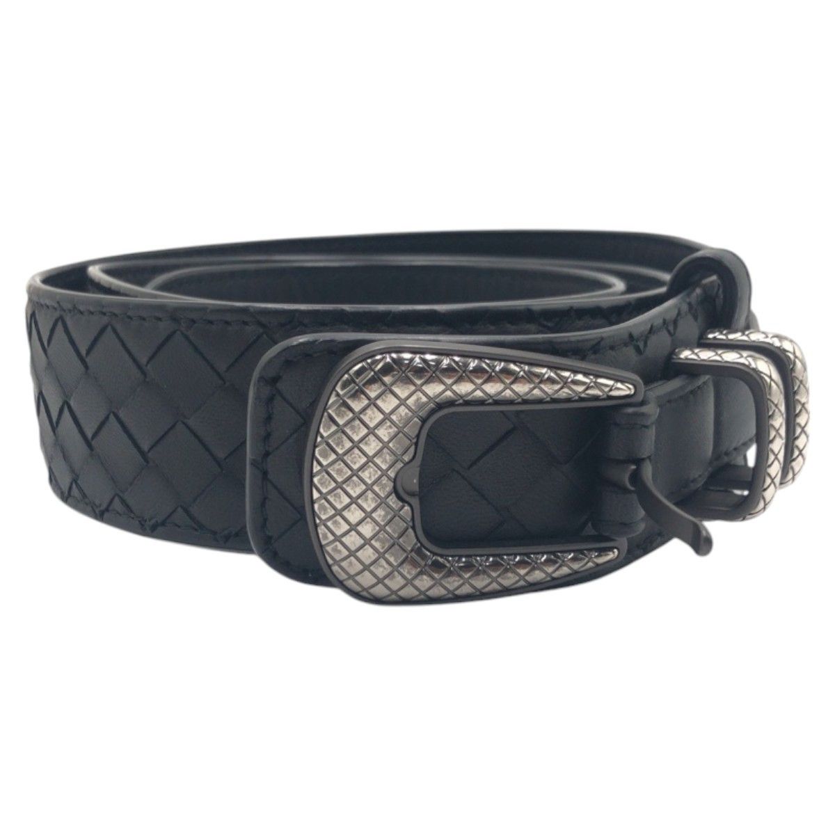 Bottega Veneta Bottega Veneta Bottega Veneta Intrecciato Leather Belt Leather Belt DUTY FREE for USA Size ONE SIZE - 1 Thumbnail