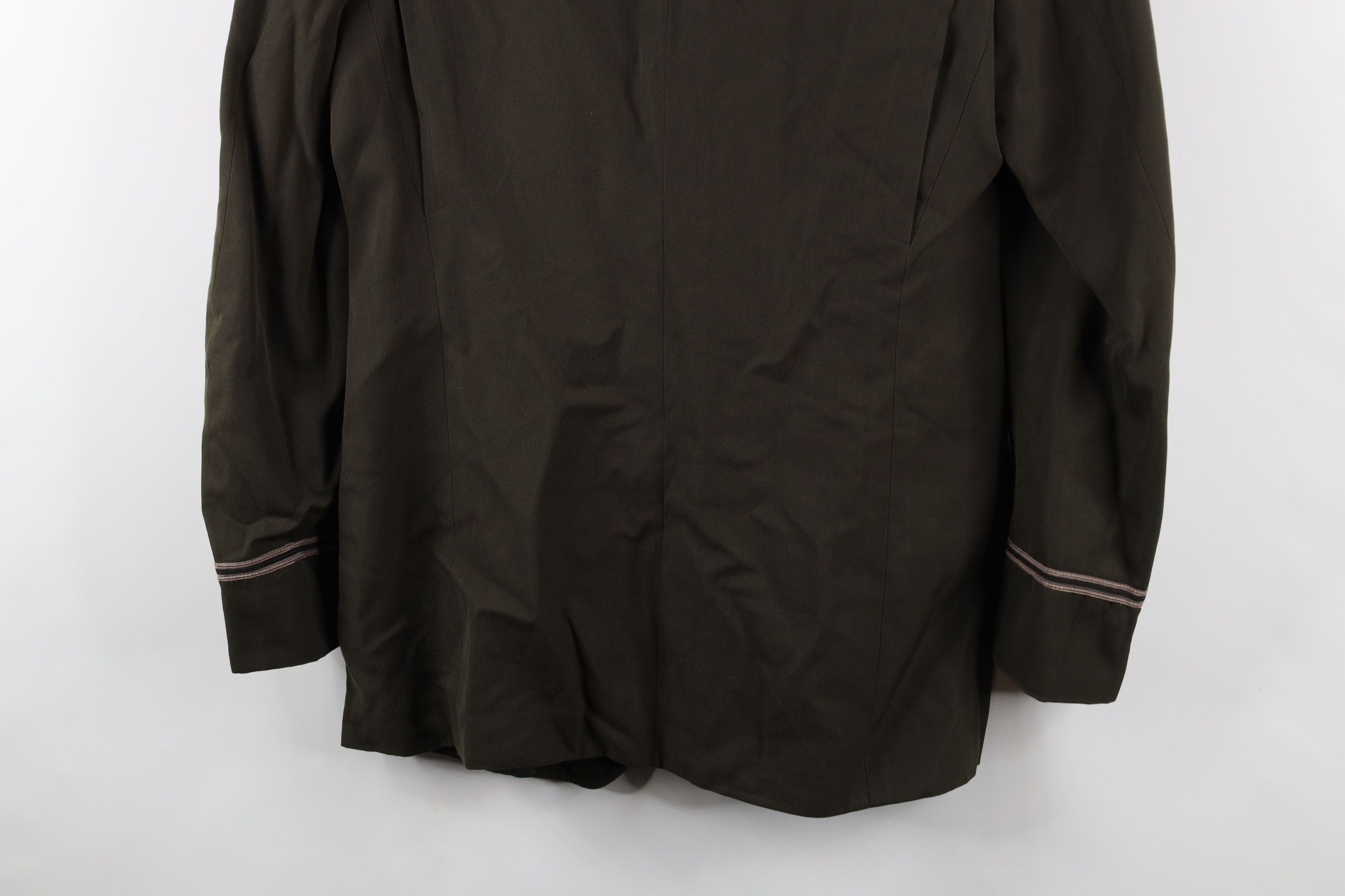 Vintage Vintage 70s 80s Streetwear Flight Pilot Blazer Jacket Green Size US L / EU 52-54 / 3 - 15 Thumbnail