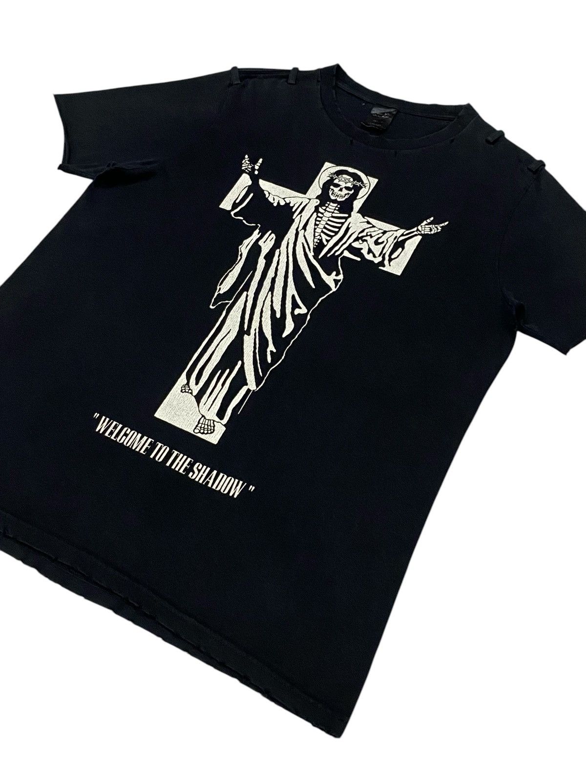 Number (N)ine Number Nine S/S 06 Welcome To The Shadow Distressed Shirt Size US M / EU 48-50 / 2 - 20 Thumbnail