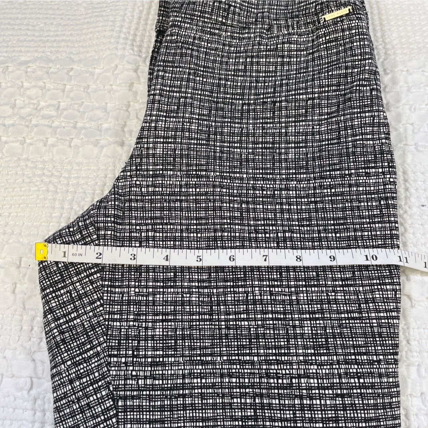 Anne Klein Anne Klein Women's Blk/White Dress Pants/Trousers Sz S SKU 4 Size 28" / US 6 / IT 42 - 6 Thumbnail