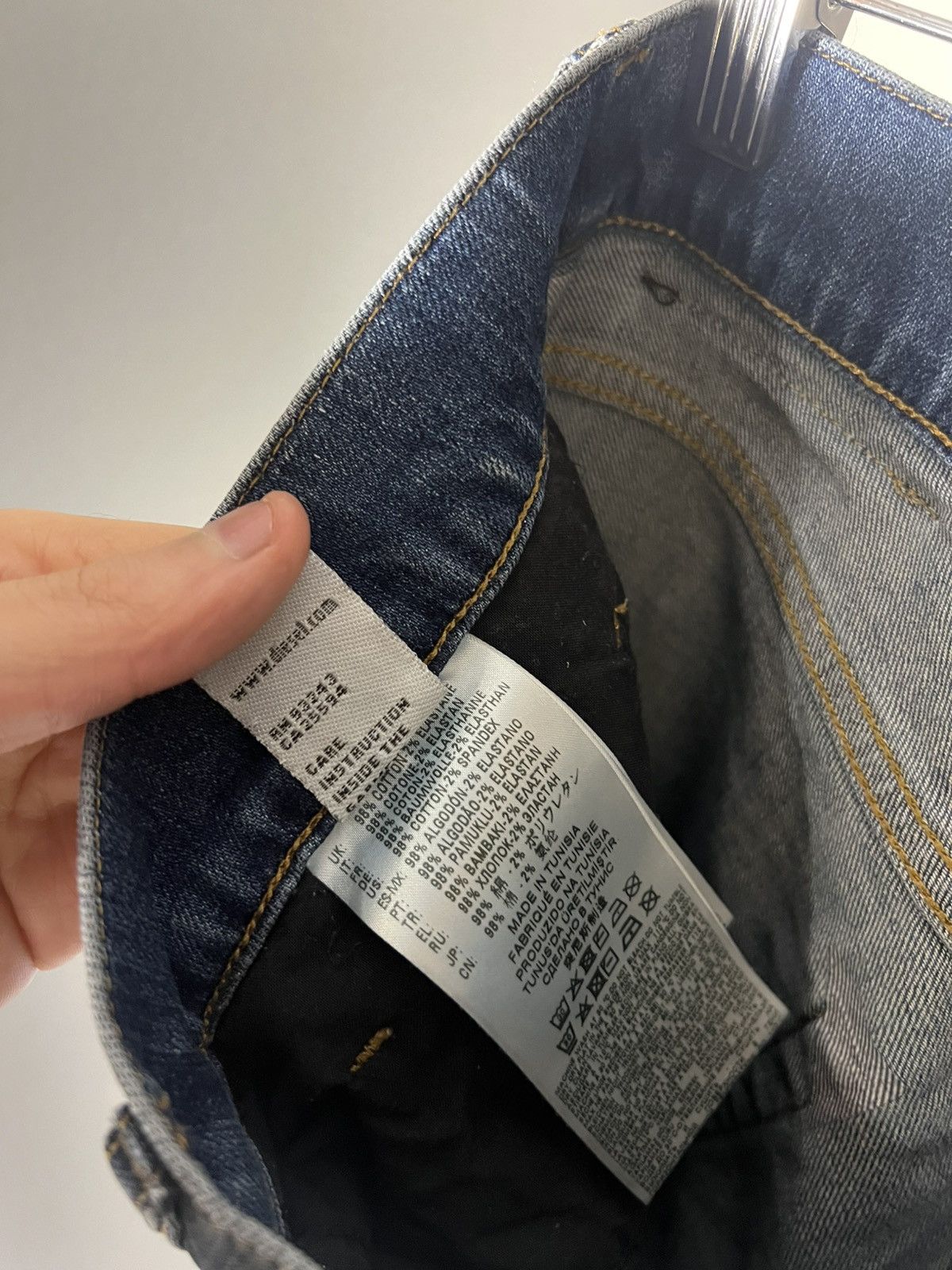 Diesel VINTAGE DIESEL INDUSTRY DENIM DIVISION DESIGNER JEANS Y2K Size US 34 / EU 50 - 15 Thumbnail